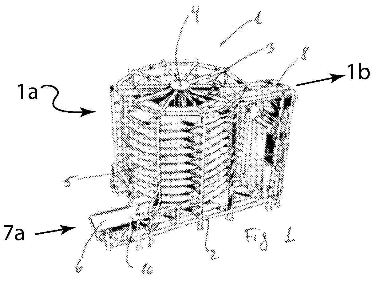 Patent US12134522 Figure 1 – Modular conveyor belt link