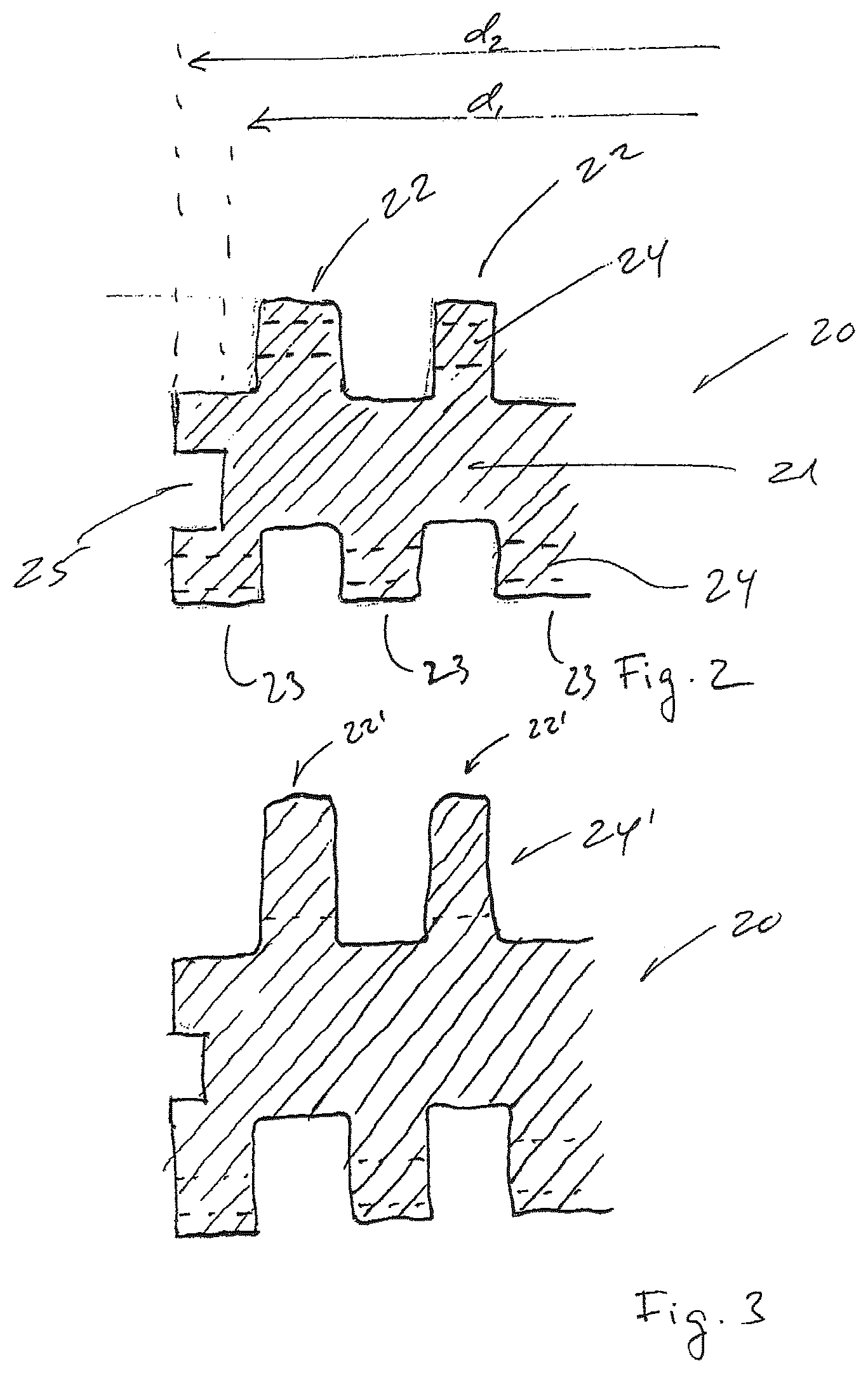 Patent US12134522 Figure 2 – Modular conveyor belt link