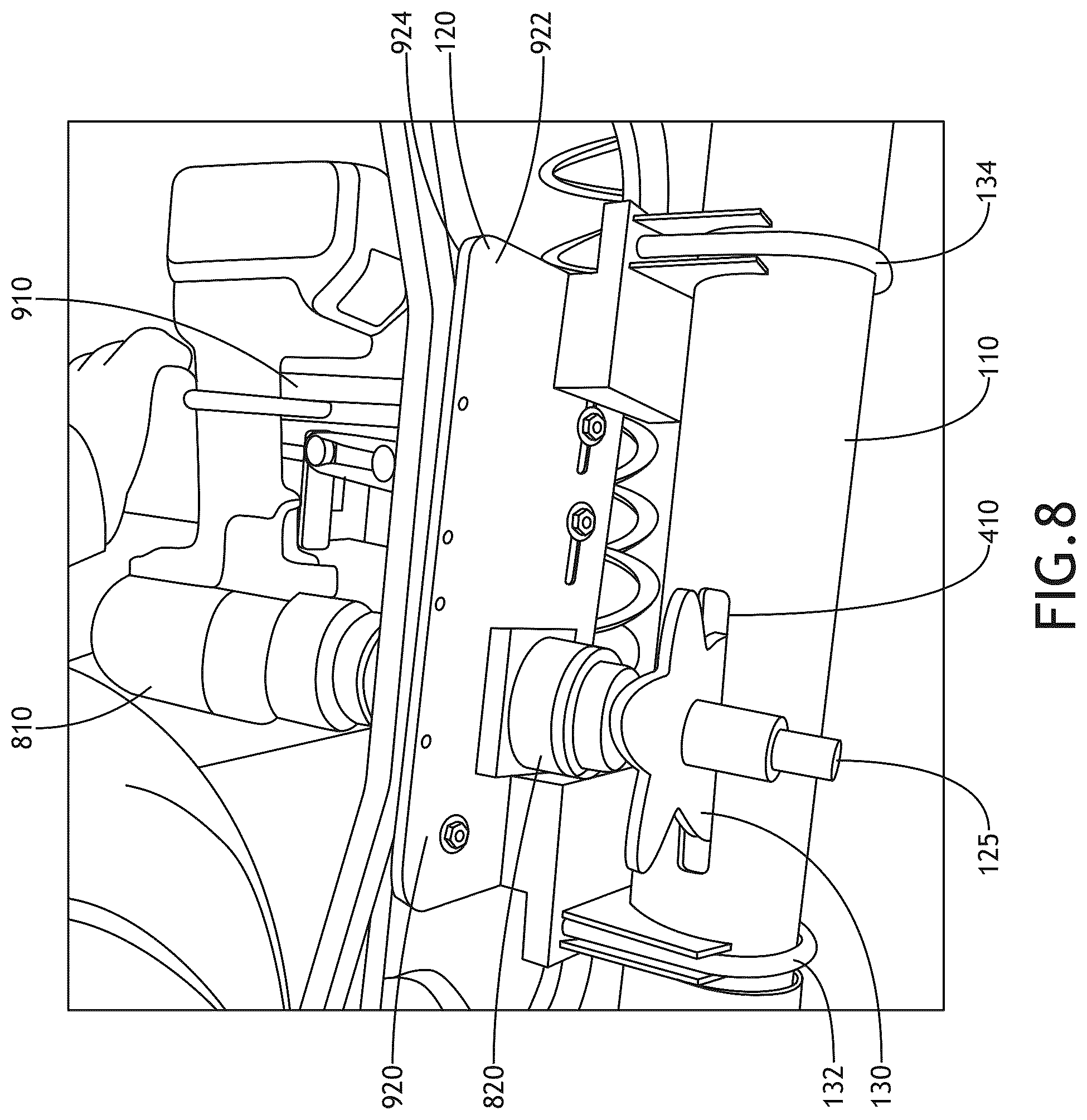 Patent US12134523 Figure 9 – System and method for auger installation and removal