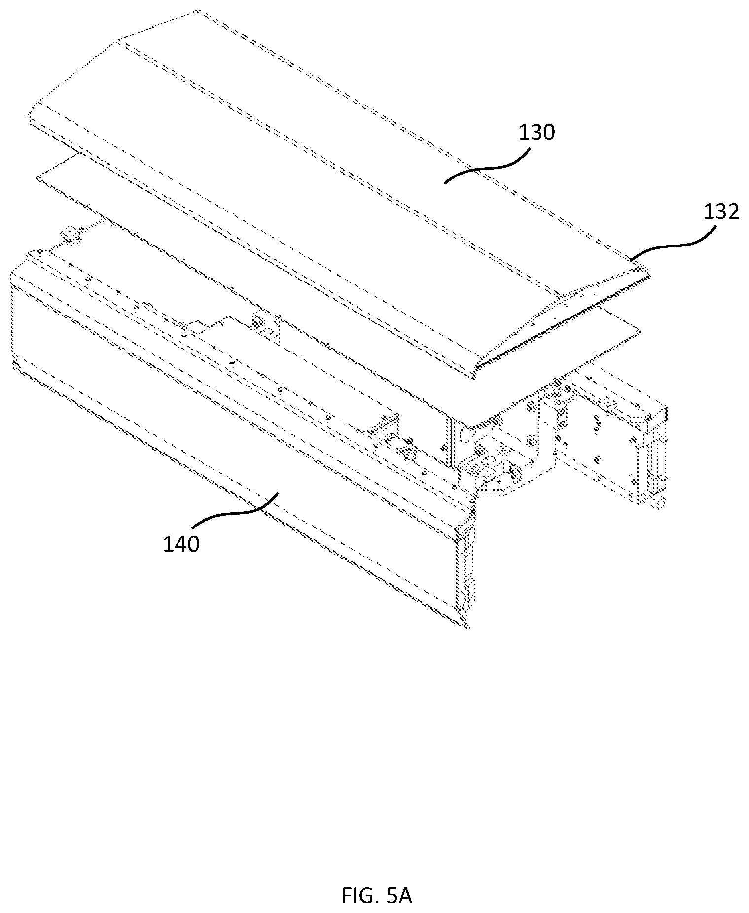 Patent US12134531 Figure 8 – Linear motor conveyor system for clean/aseptic environments