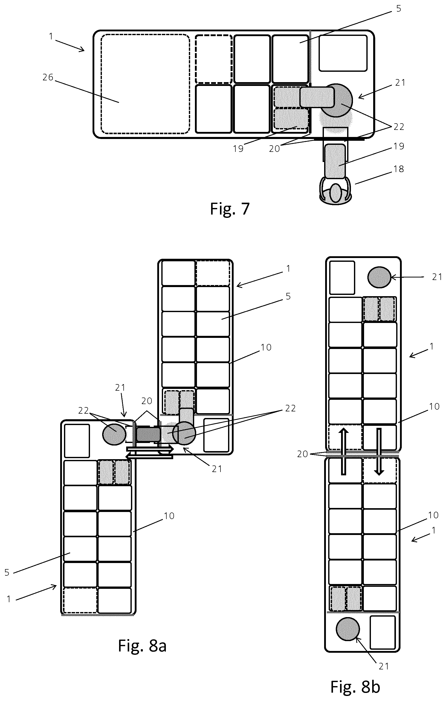Patent US12134532 Figure 5 – Cargo transport vehicle and cargo logistics system