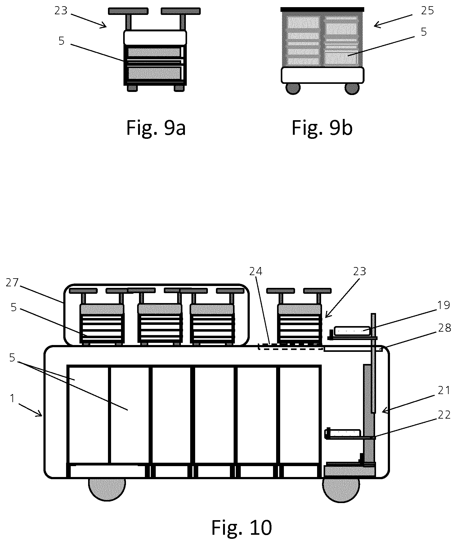 Patent US12134532 Figure 6 – Cargo transport vehicle and cargo logistics system
