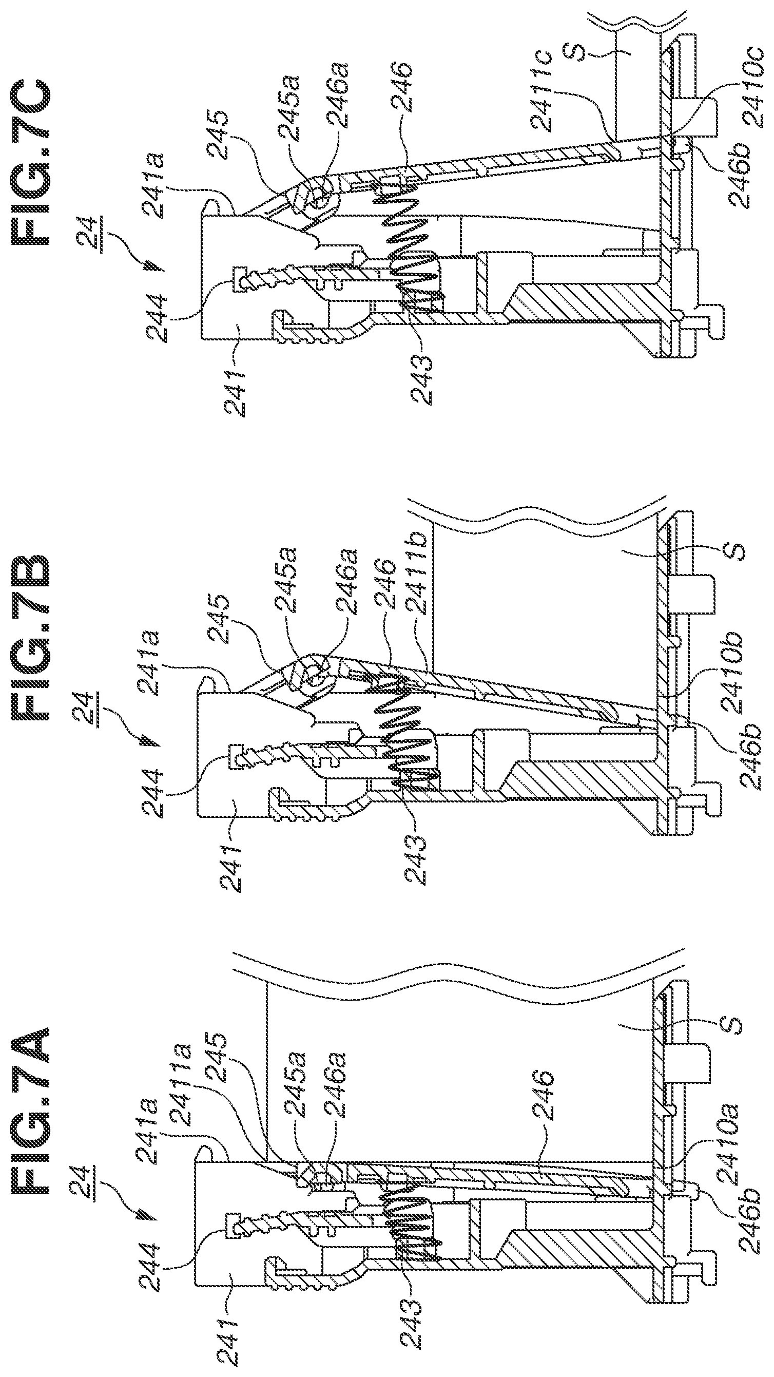 Patent US12134533 Figure 7 – Sheet storage device and image forming apparatus