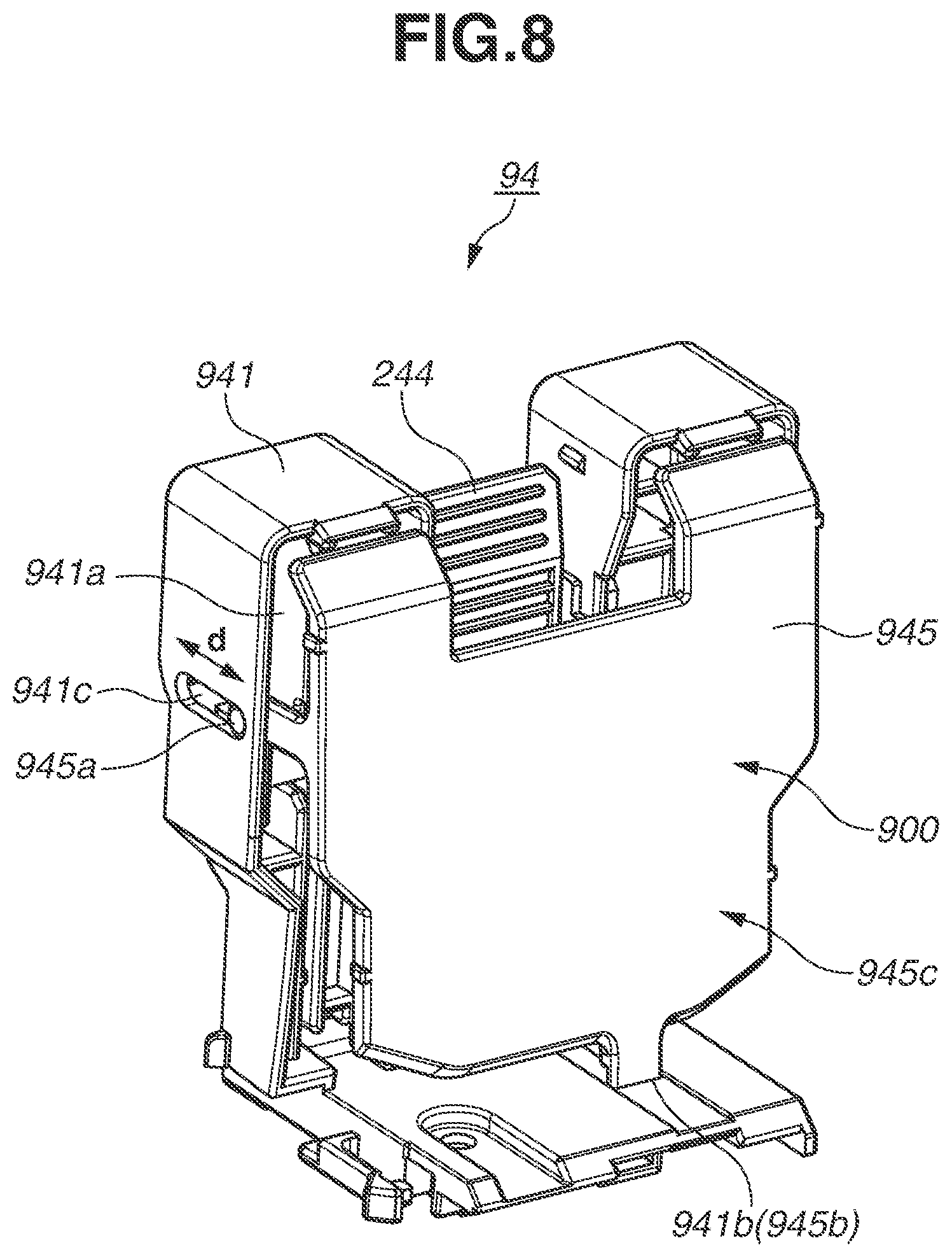 Patent US12134533 Figure 8 – Sheet storage device and image forming apparatus