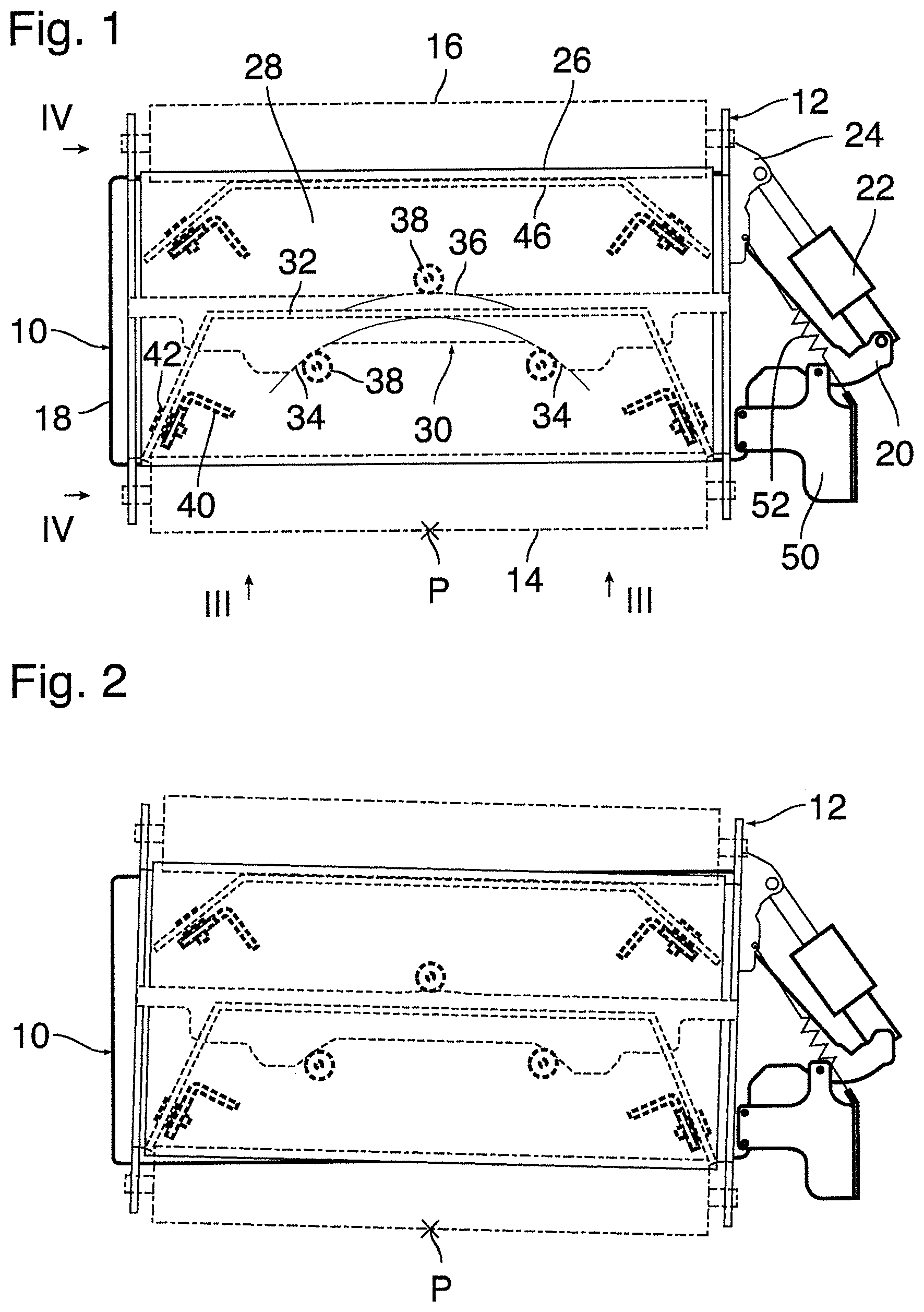 Patent US12134536 Figure 1 – Rotary frame construction for web transport control devices