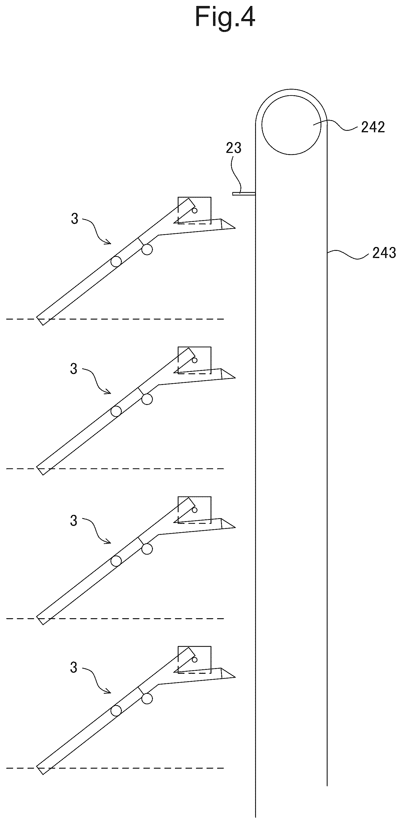 Patent US12134537 Figure 6 – Sorter capable of identifying actual location of first actuator traveling along plurality of sheet output trays
