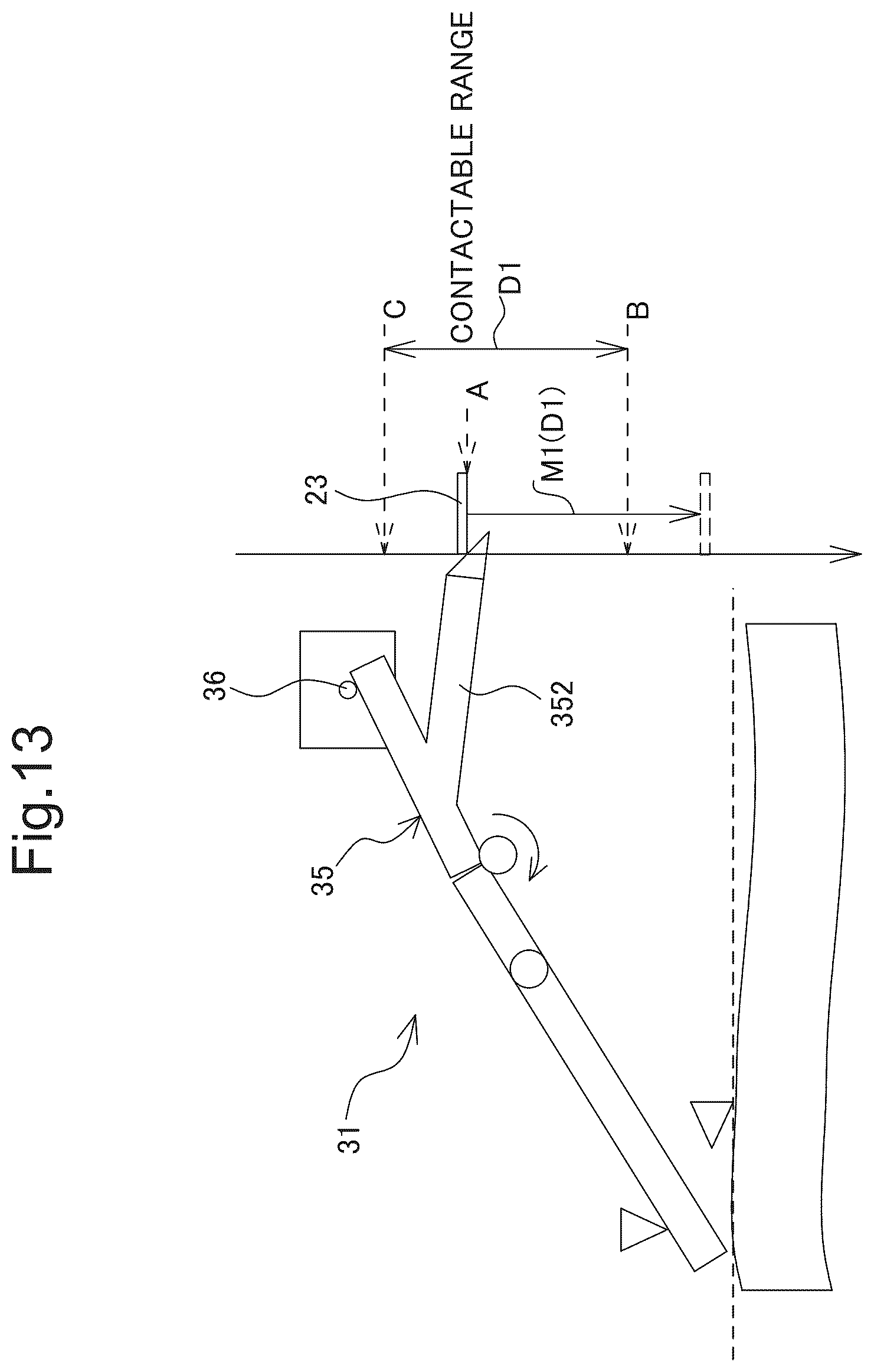 Patent US12134537 Figure 19 – Sorter capable of identifying actual location of first actuator traveling along plurality of sheet output trays