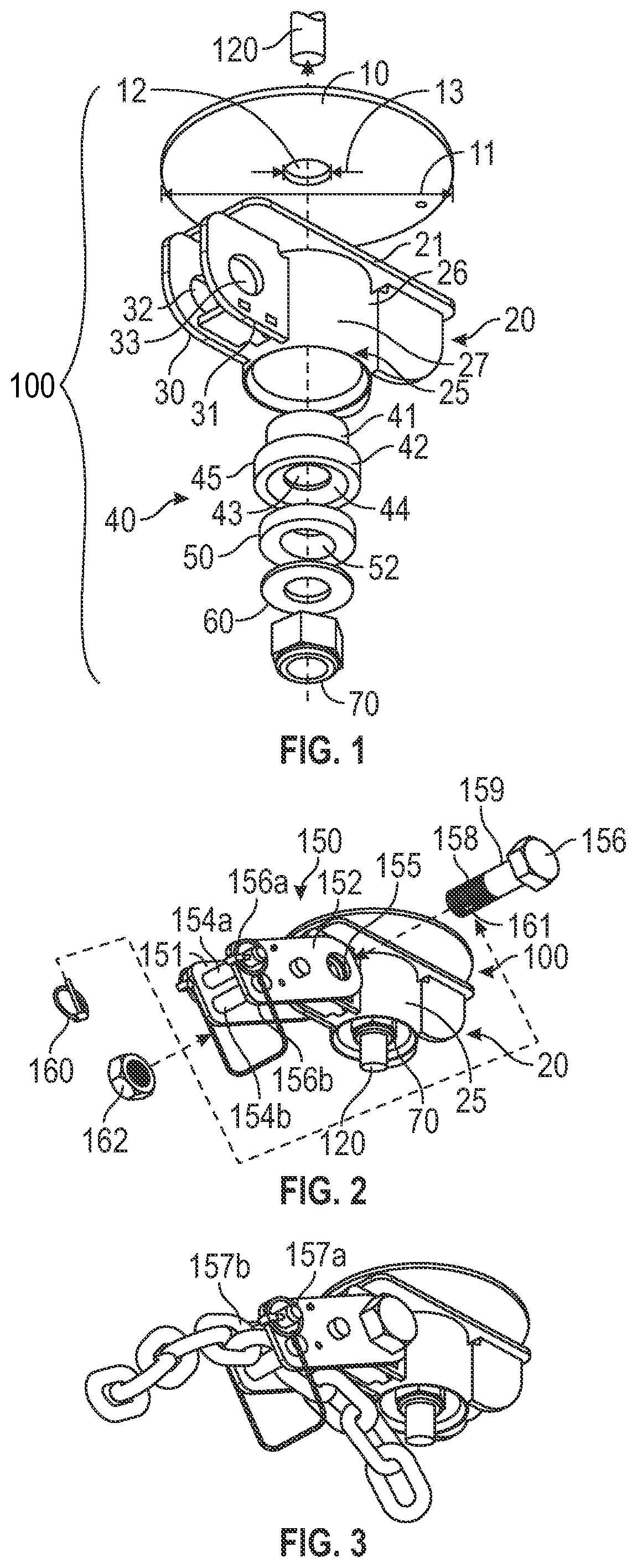 Patent US12134544 Figure 1 – Rotating suspension point for use with concrete anchors
