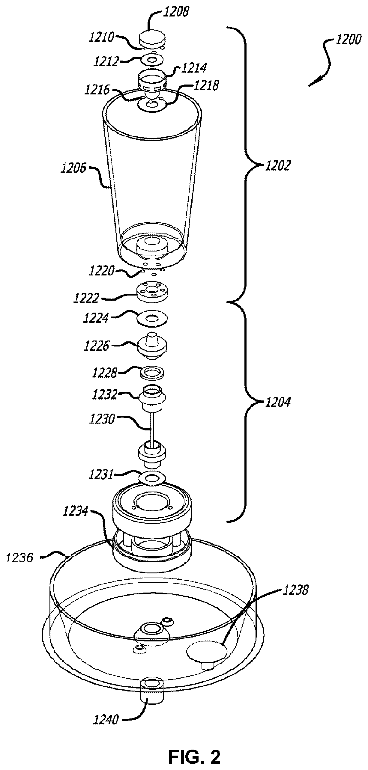Patent US12134551 Figure 2 – Beverage dispensing systems and methods thereof