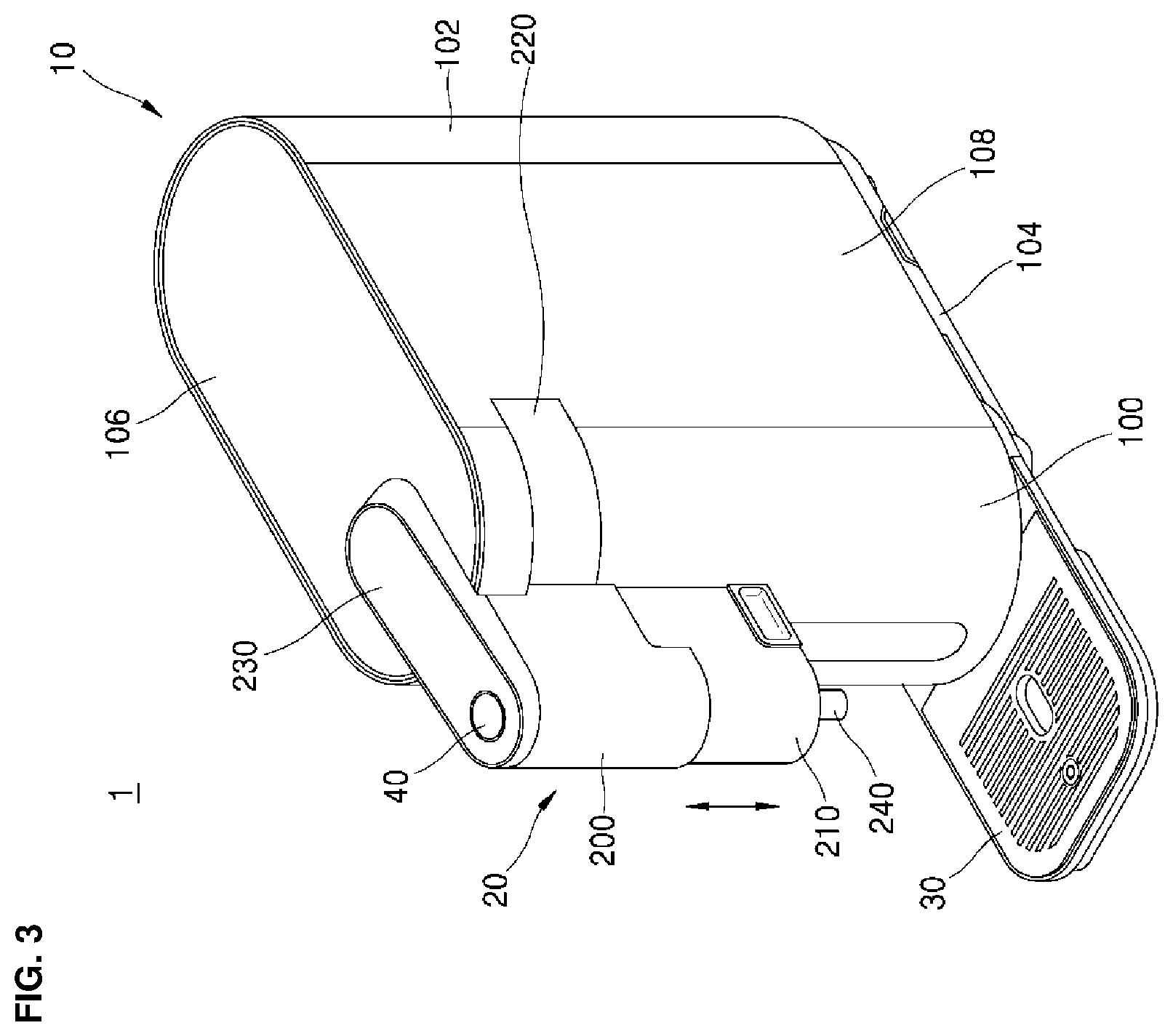 Patent US12134552 Figure 3 – Liquid dispenser