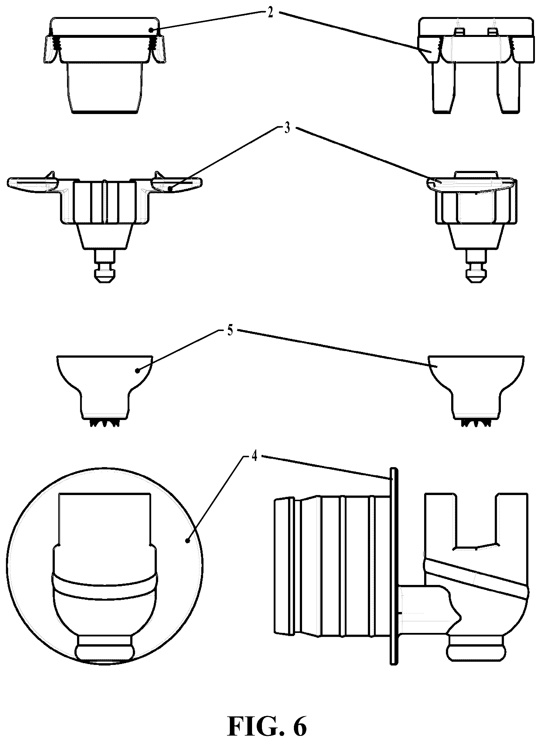 Patent US12134553 Figure 6 – Tamper-preventing liquid dispensing tap with automatic opening