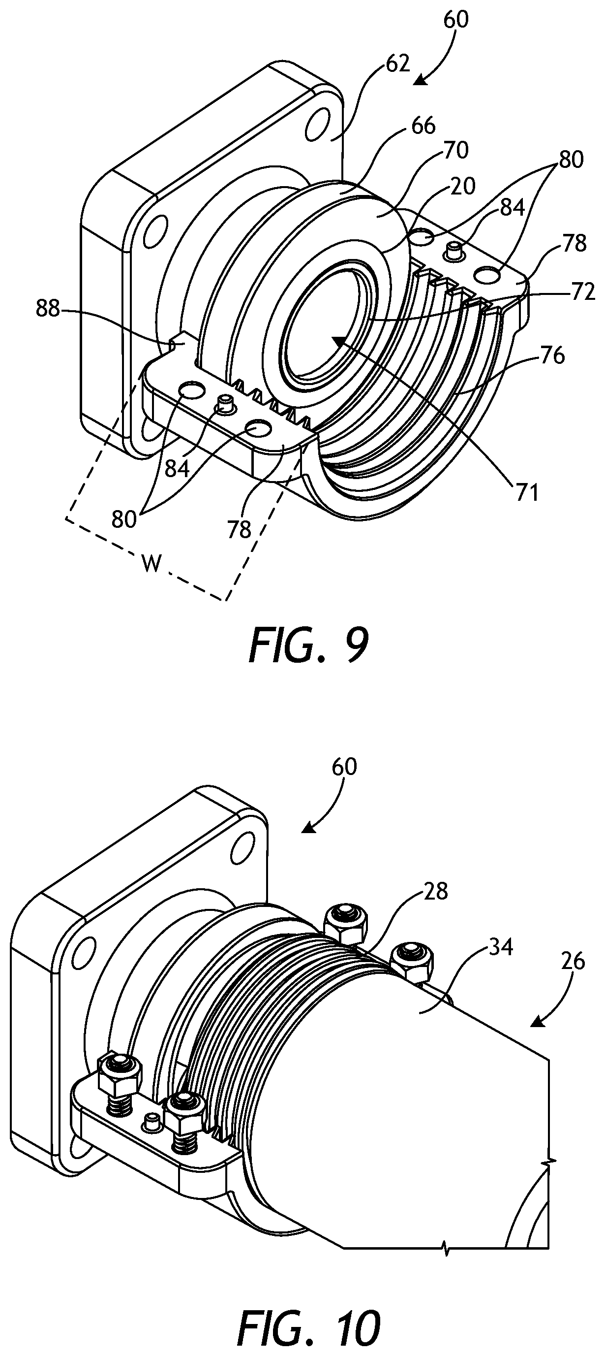 Patent US12134554 Figure 6 – Intermediate bulk container, valve and connector system