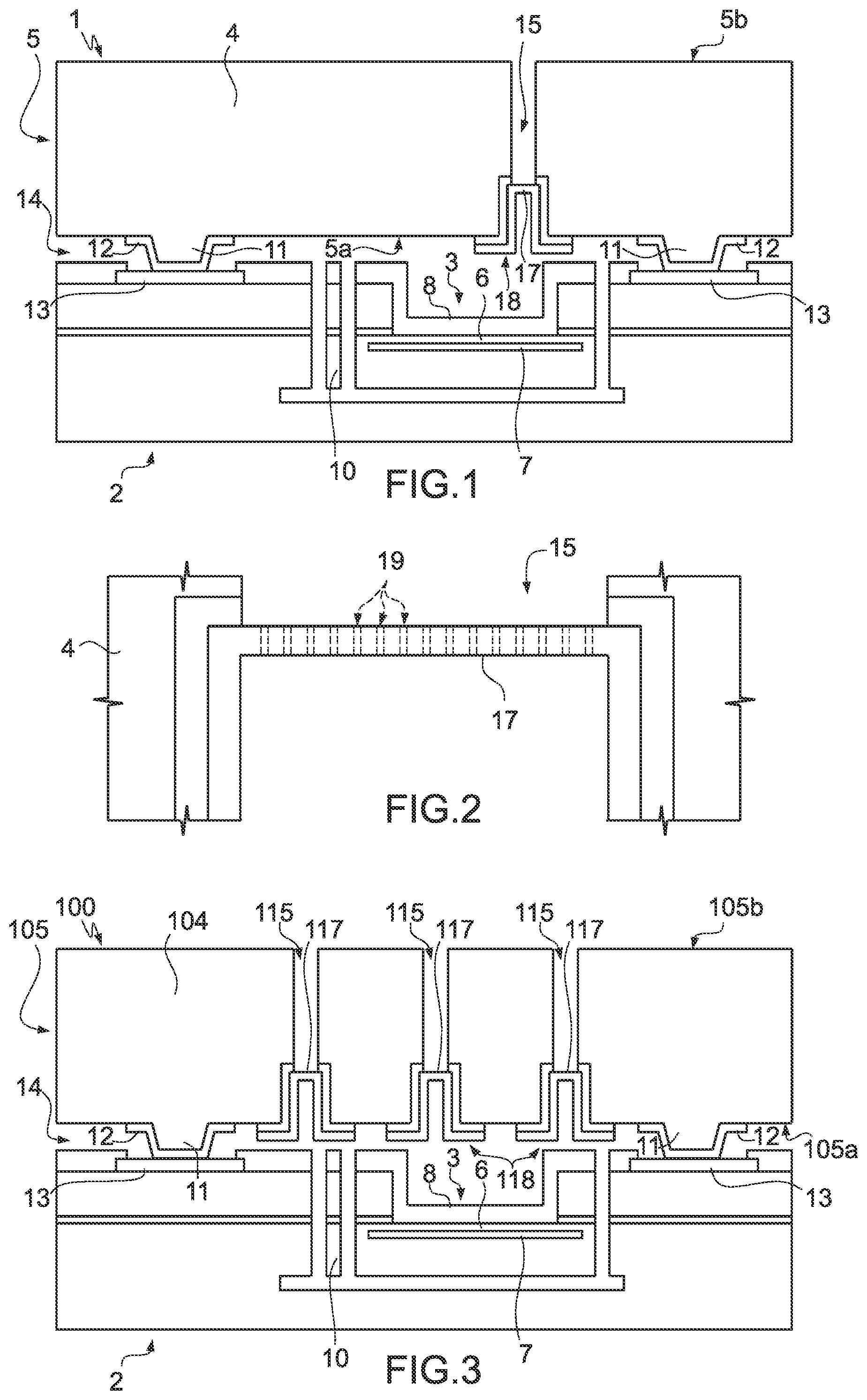 Patent US12134556 — Semiconductor device and method for manufacturing a semiconductor device — Figure 1
