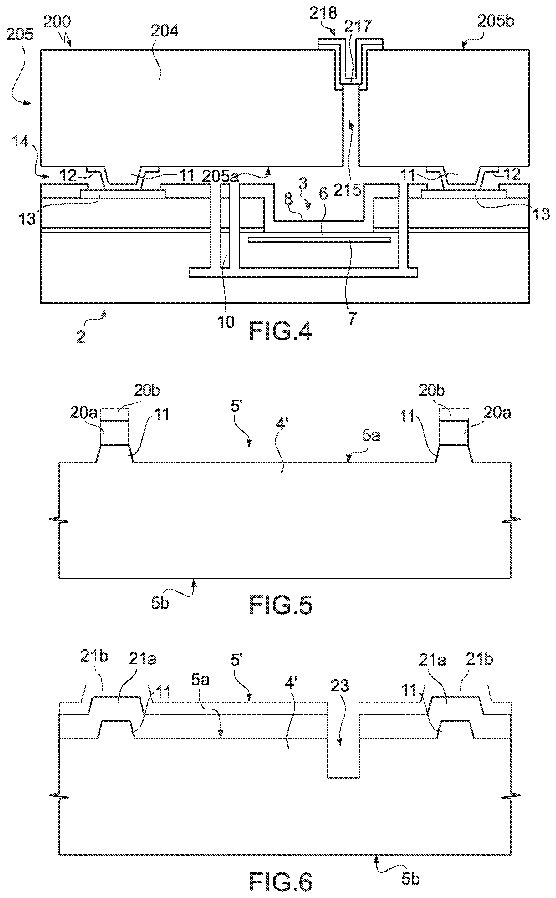 Patent US12134556 Figure 2 – Semiconductor device and method for manufacturing a semiconductor device