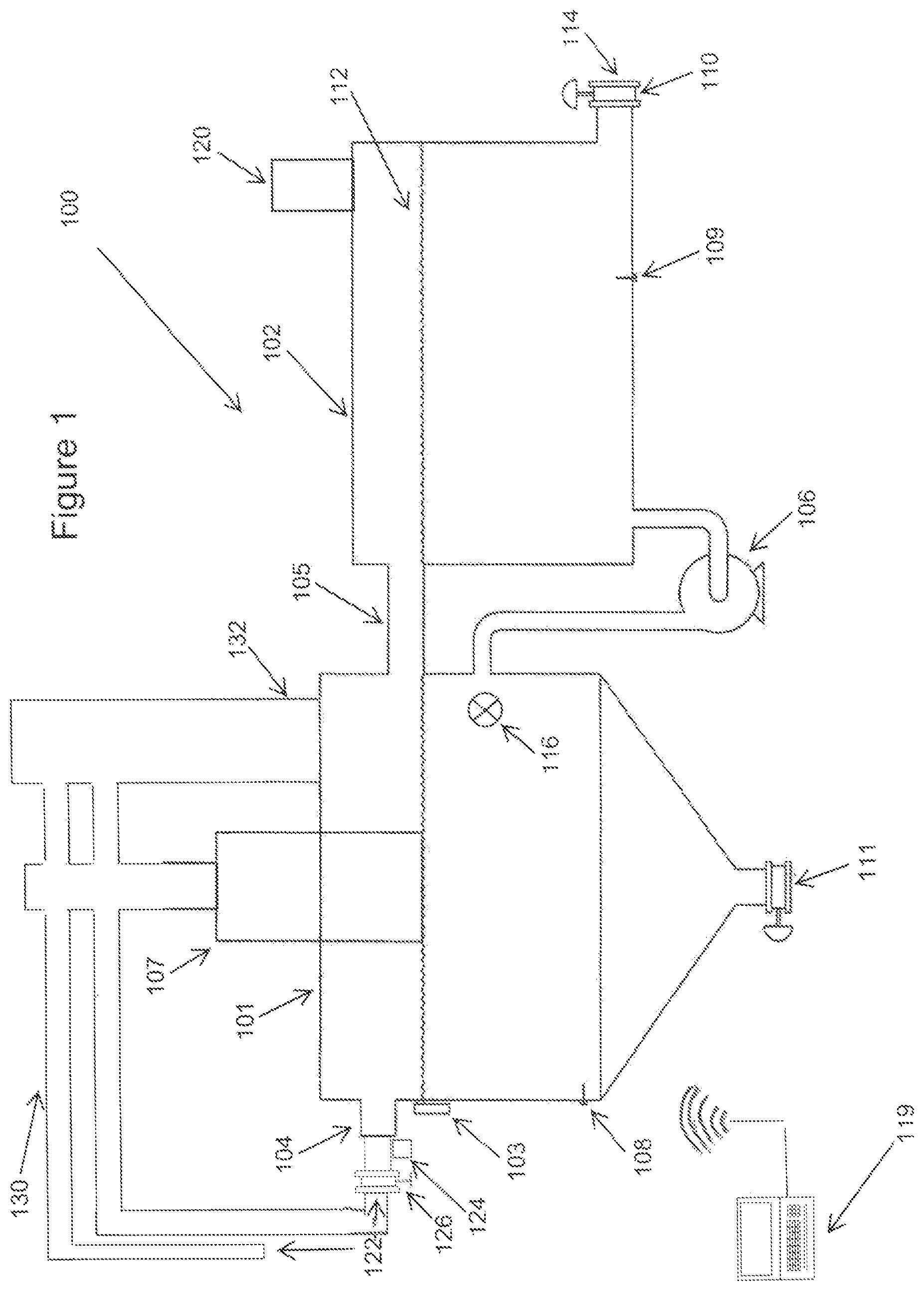 Patent US12134570 — Arrangement for treating wastewater — Figure 1