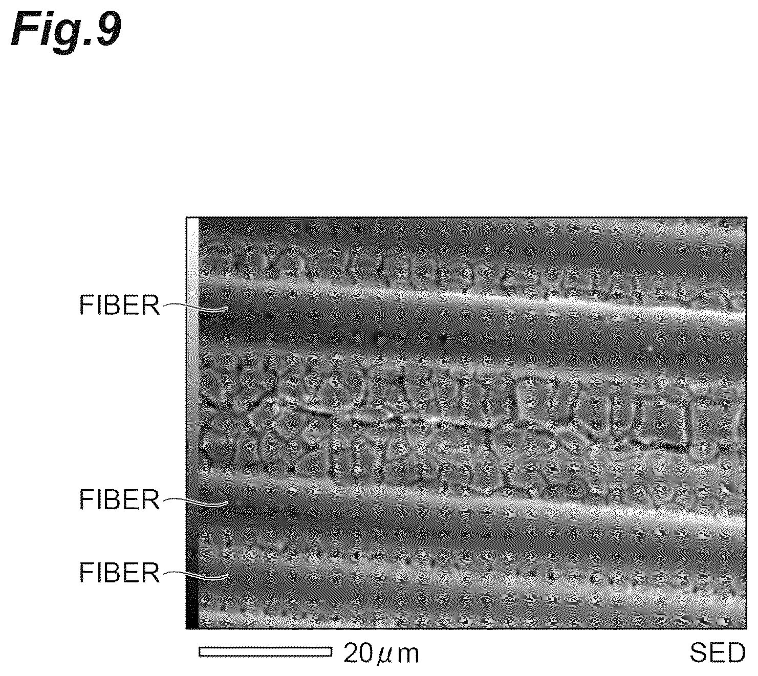 Patent US12134584 Figure 9 – Coating layer-attached continuous ceramic fiber and method for producing same, and ceramic matrix composite material and method for producing same