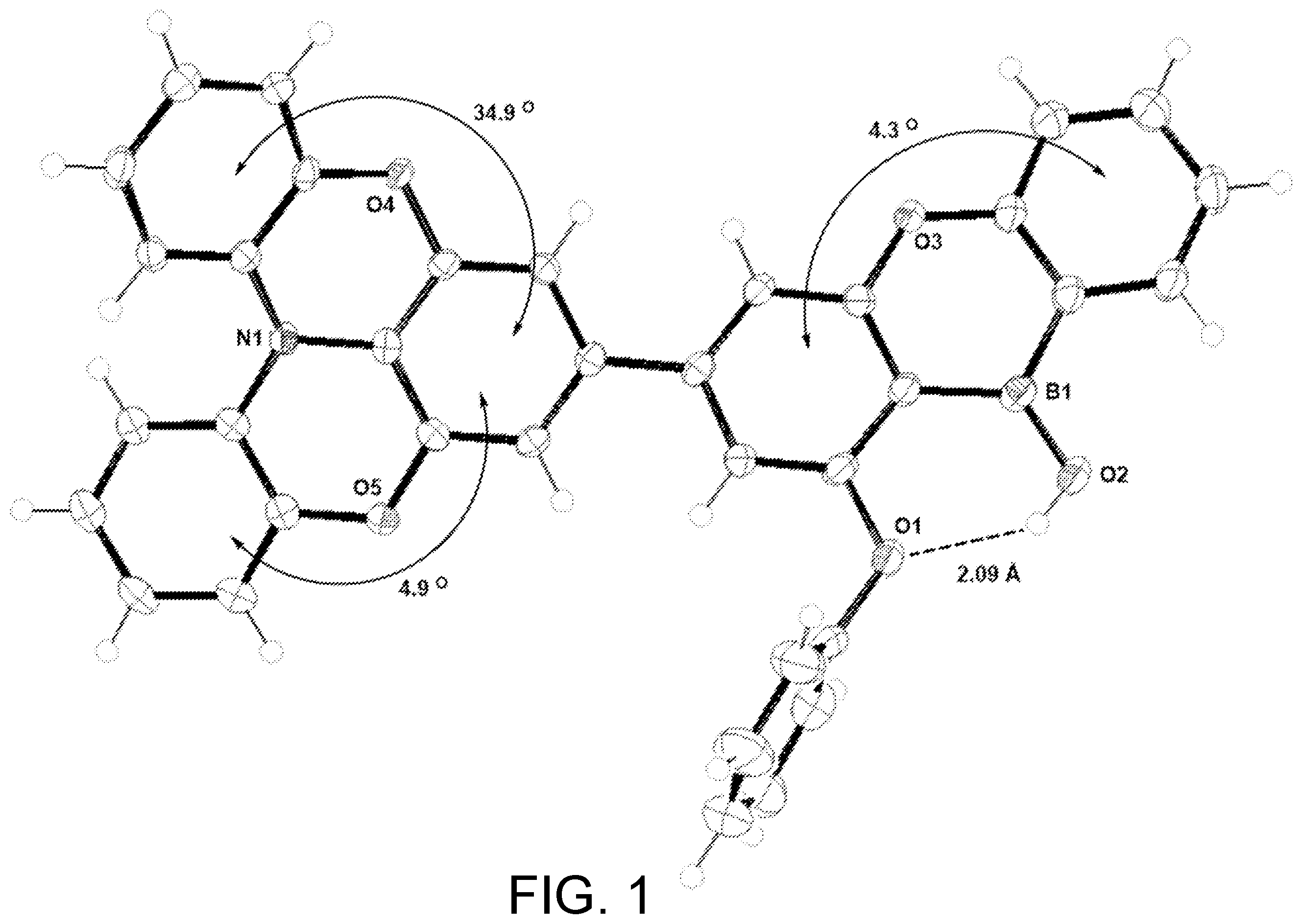 Patent US12134627 Figure 1 – Boron hydroxyl-containing organic compound, method for preparing same and use thereof