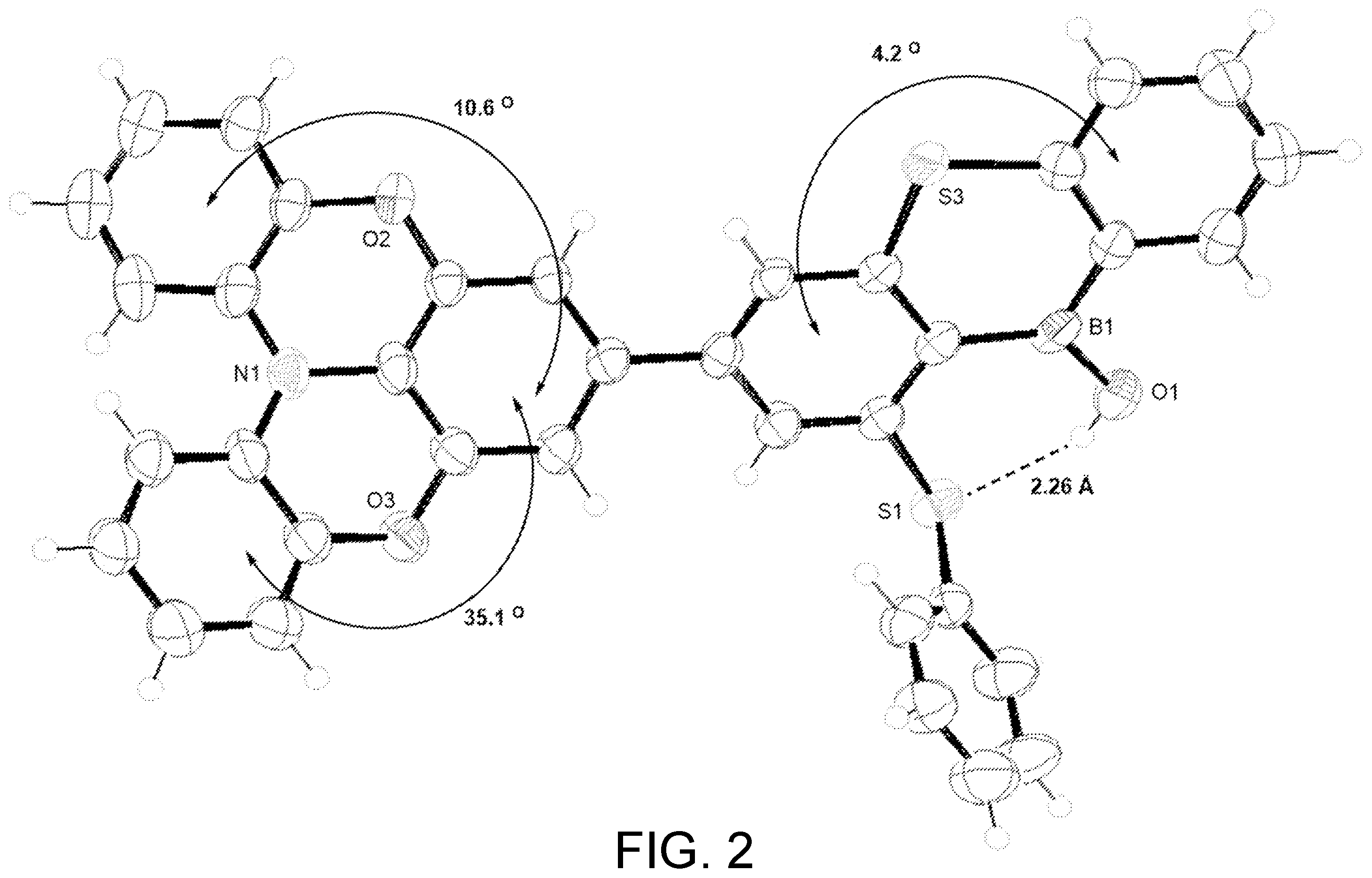 Patent US12134627 Figure 2 – Boron hydroxyl-containing organic compound, method for preparing same and use thereof