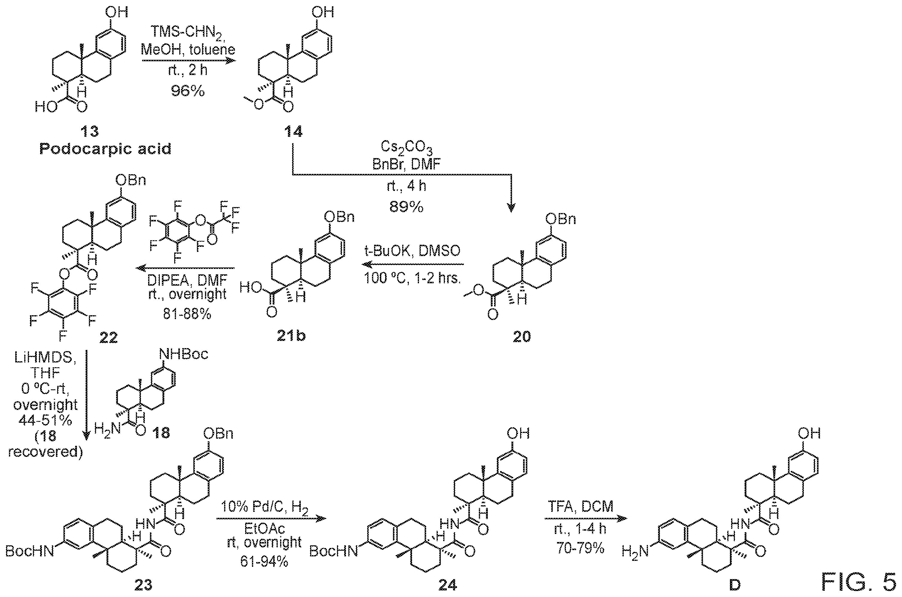 Patent US12134631 Figure 7 – Hydrophilic linkers for antibody drug conjugates