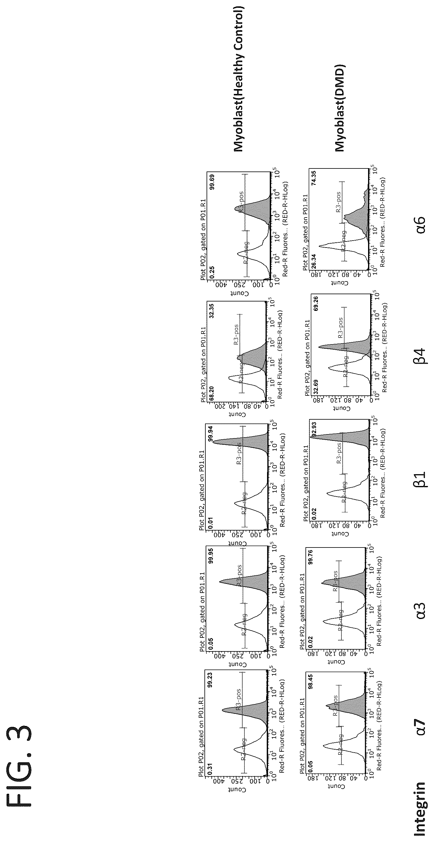 Patent US12134642 Figure 3 – Antibodies binding to α7β1 integrin antibodies and compositions thereof