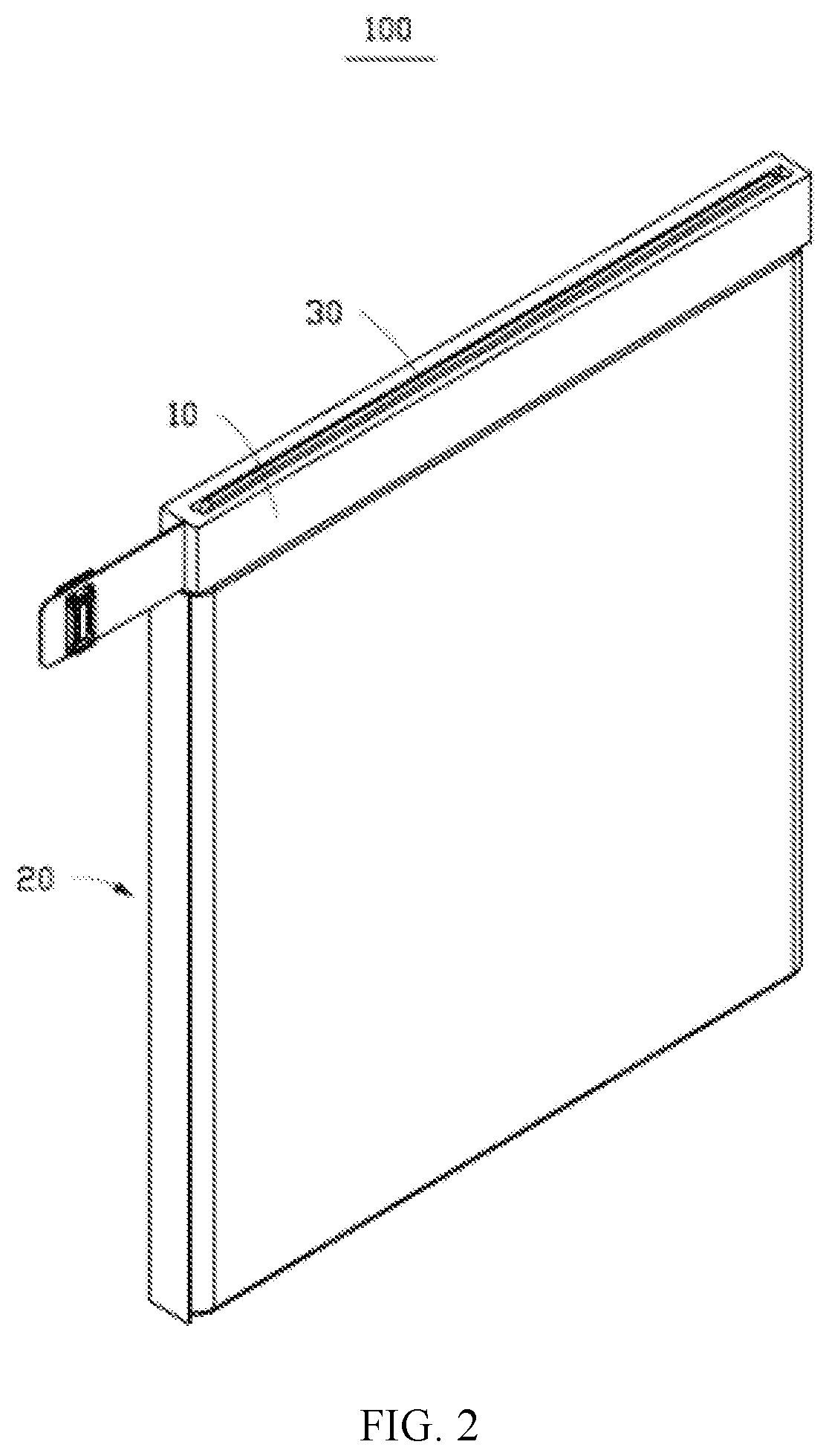 Patent US12134727 Figure 2 – Composite phase change material, application method of composite phase change material, and battery