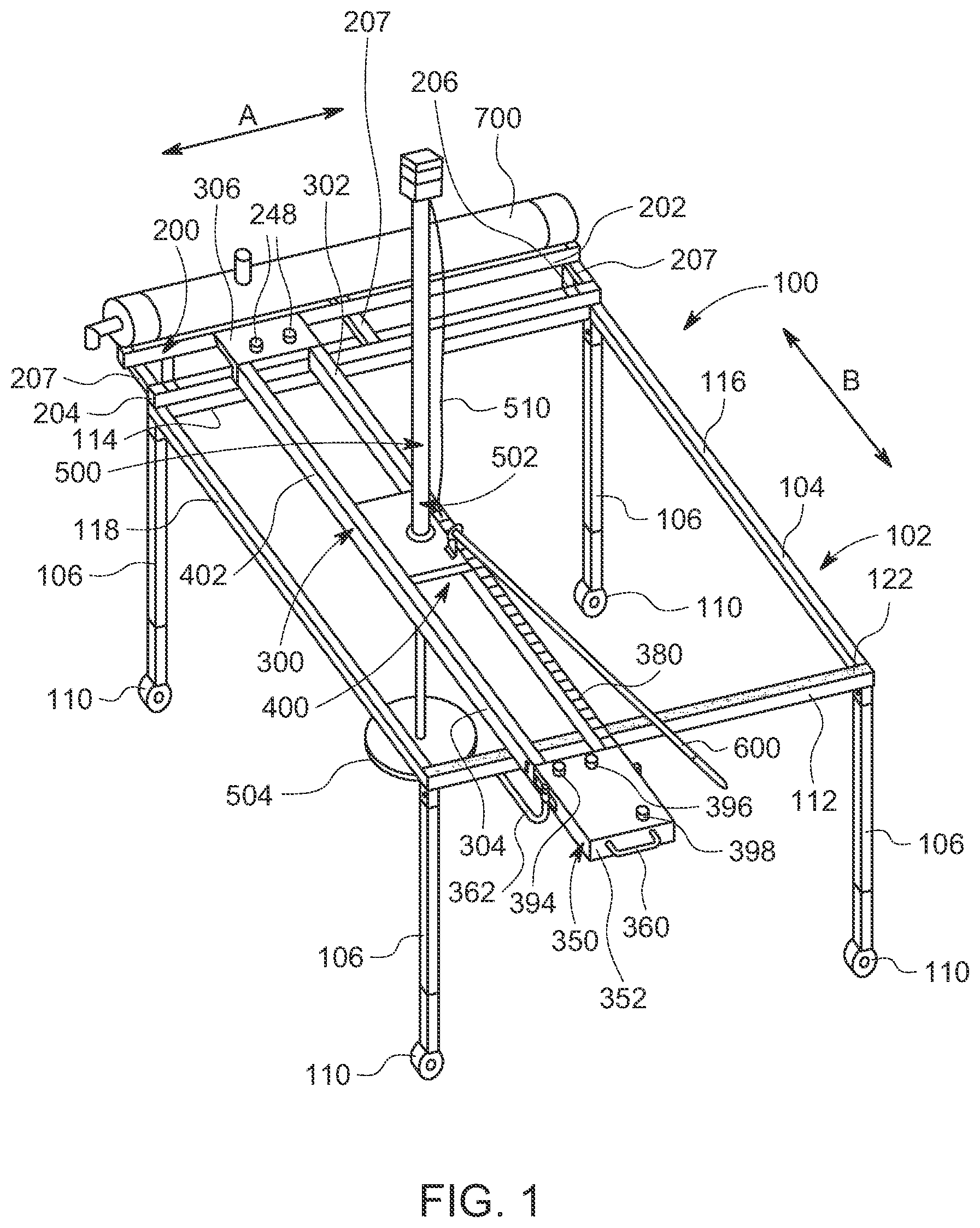 Patent US12134752 Figure 1 – Apparatus for punching down a wine cap