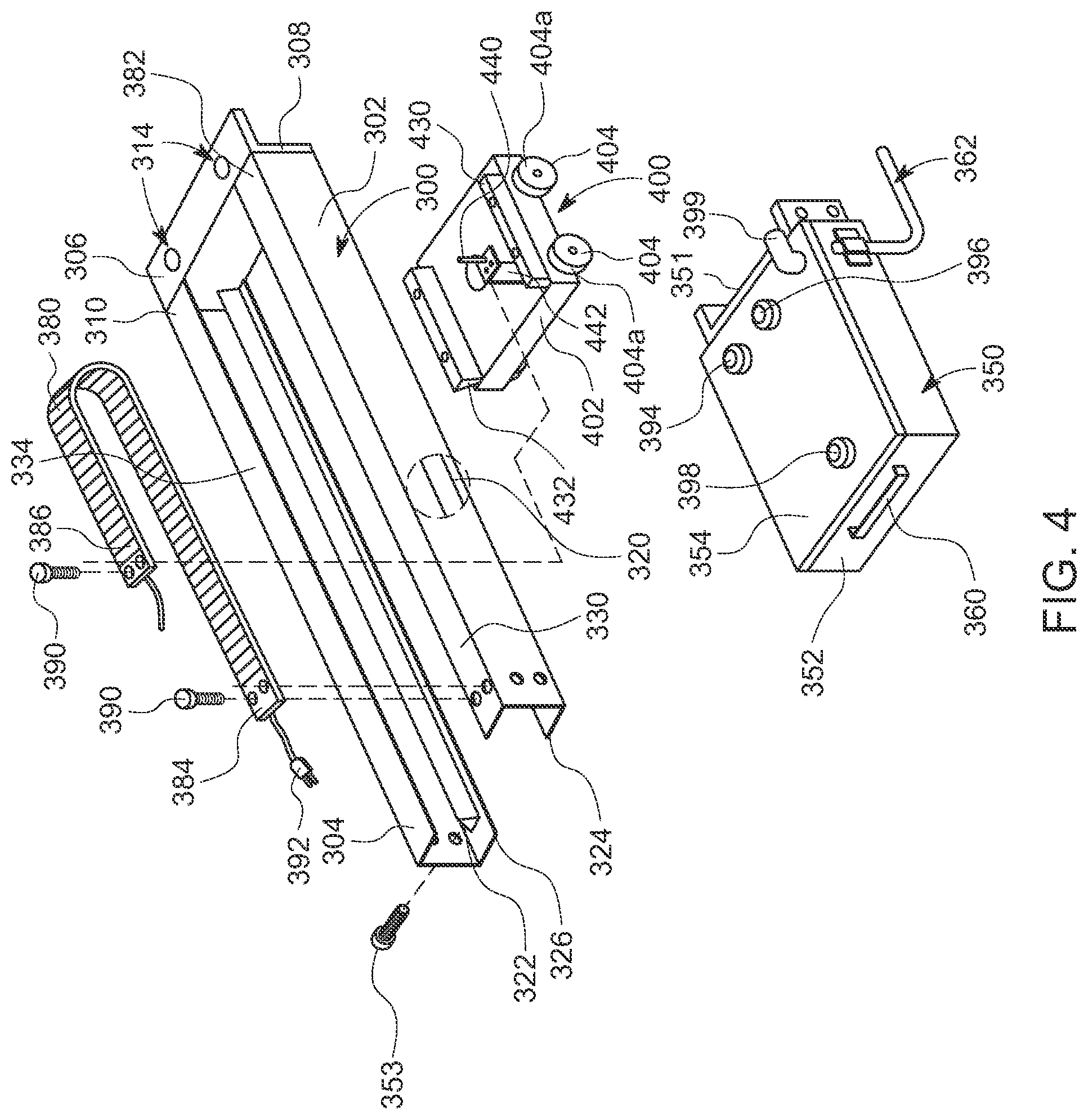 Patent US12134752 Figure 4 – Apparatus for punching down a wine cap
