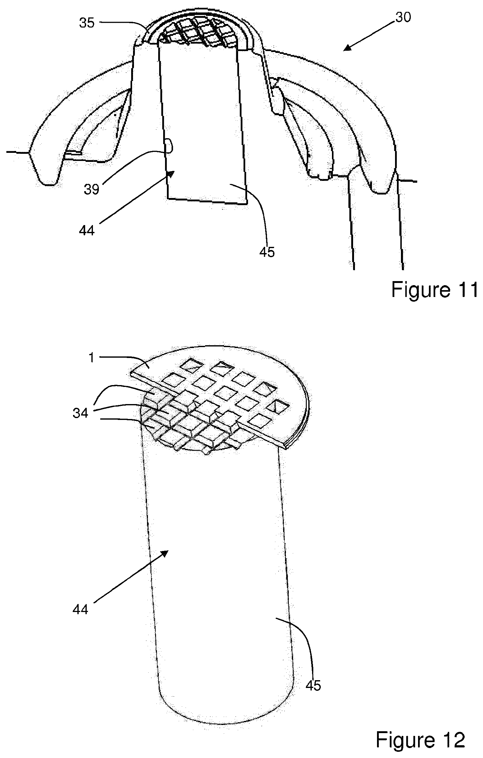 Patent US12134754 Figure 8 – Well inserts with brittle membranes and method of manufacturing the same