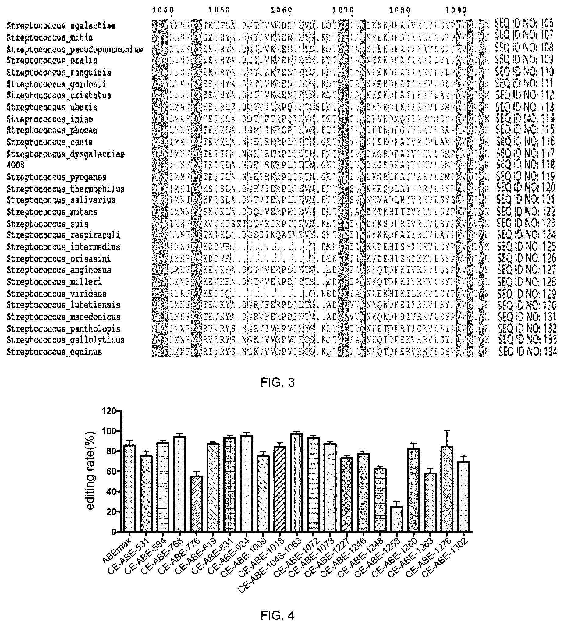 Patent US12134771 Figure 2 – Fusion protein and use thereof in base editing