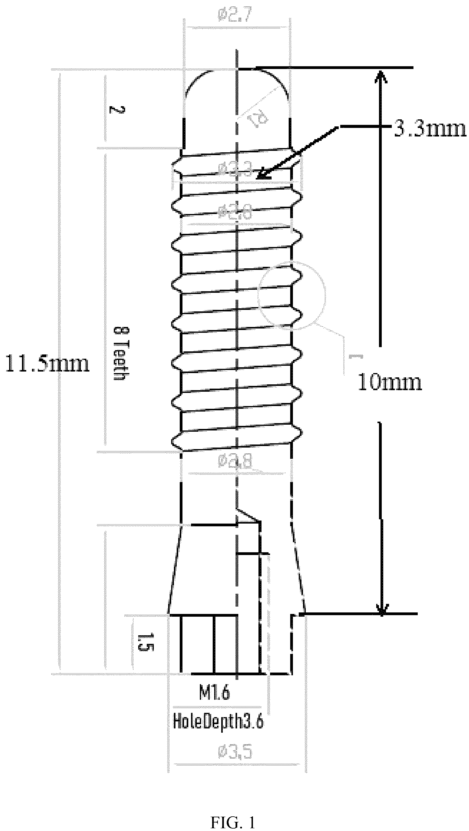 Patent US12134815 Figure 1 – Implant-specific medical titanium alloy achieving immediate implant placement and preparation method for implant-specific medical titanium alloy