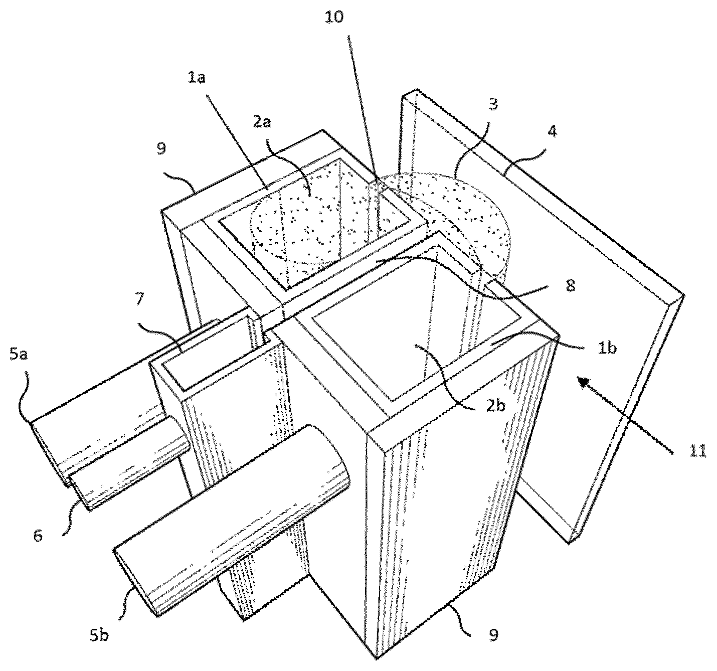Patent US12134820 Figure 1 – Process for making a fabric based substrate bearing a carbon based coating