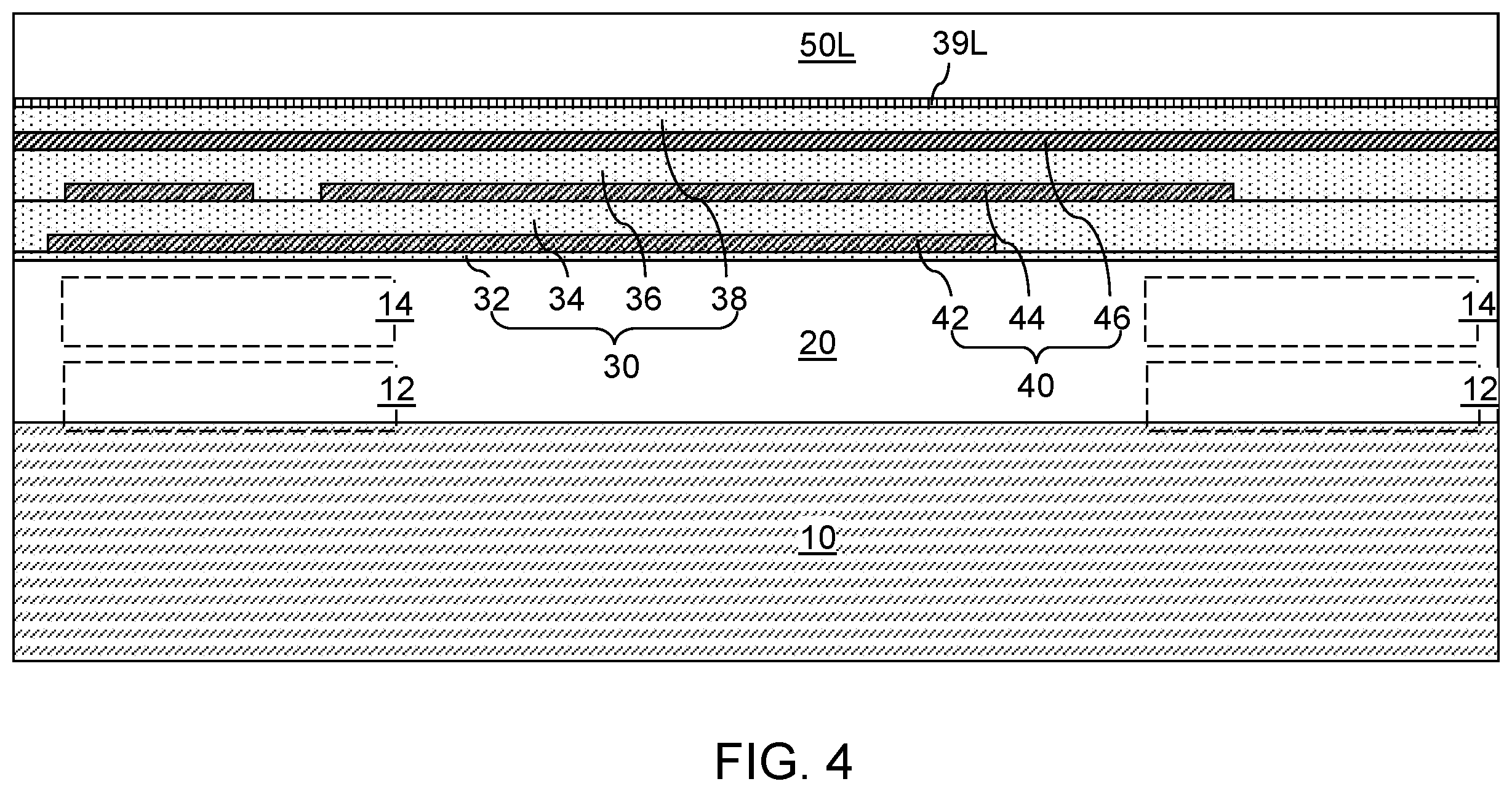 Patent US12134824 Figure 6 – Undercut-free patterned aluminum nitride structure and methods for forming the same