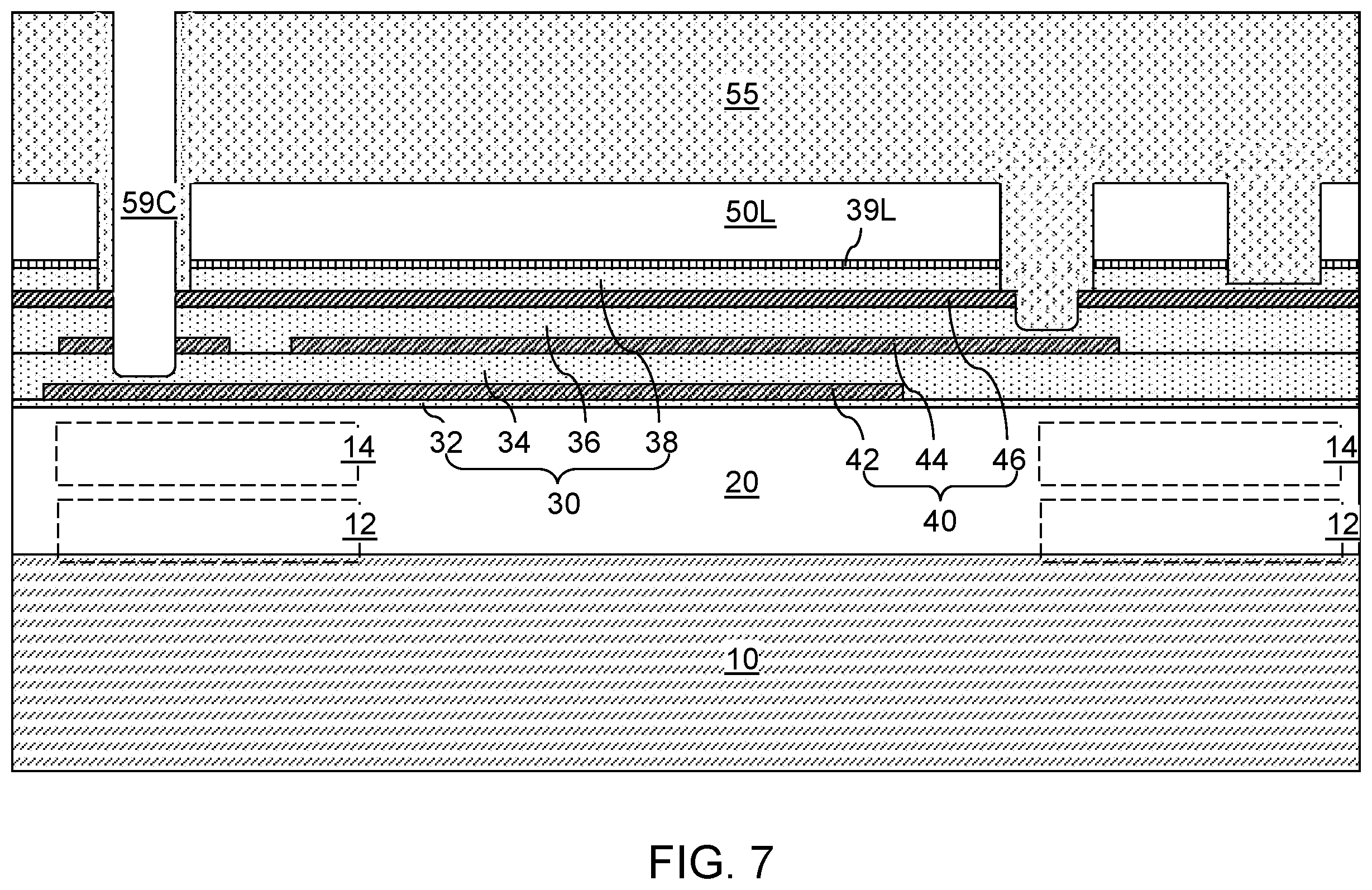Patent US12134824 Figure 9 – Undercut-free patterned aluminum nitride structure and methods for forming the same