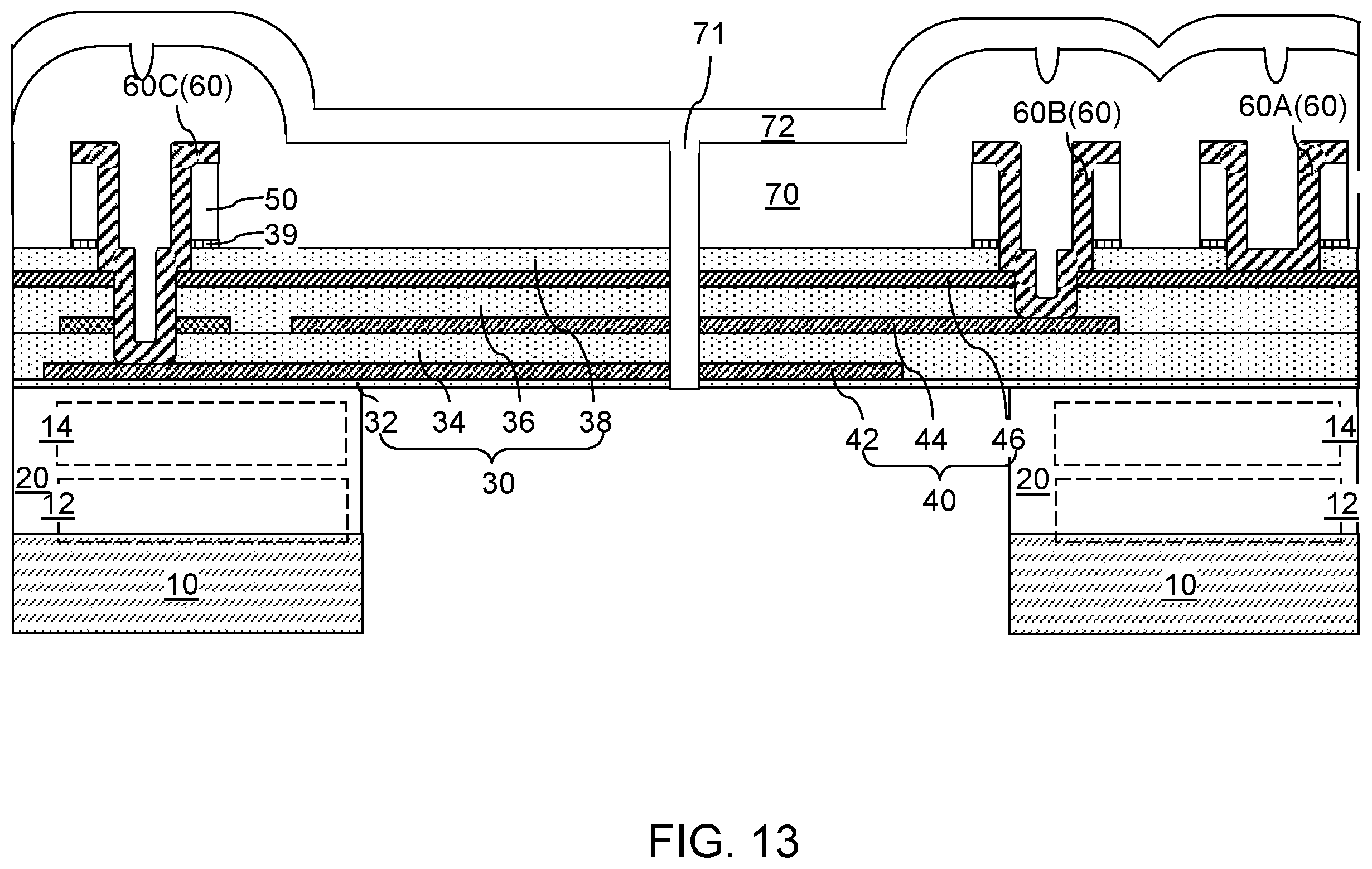 Patent US12134824 Figure 15 – Undercut-free patterned aluminum nitride structure and methods for forming the same