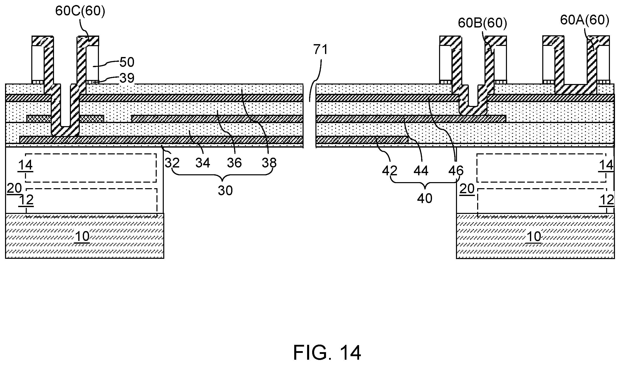 Patent US12134824 Figure 16 – Undercut-free patterned aluminum nitride structure and methods for forming the same