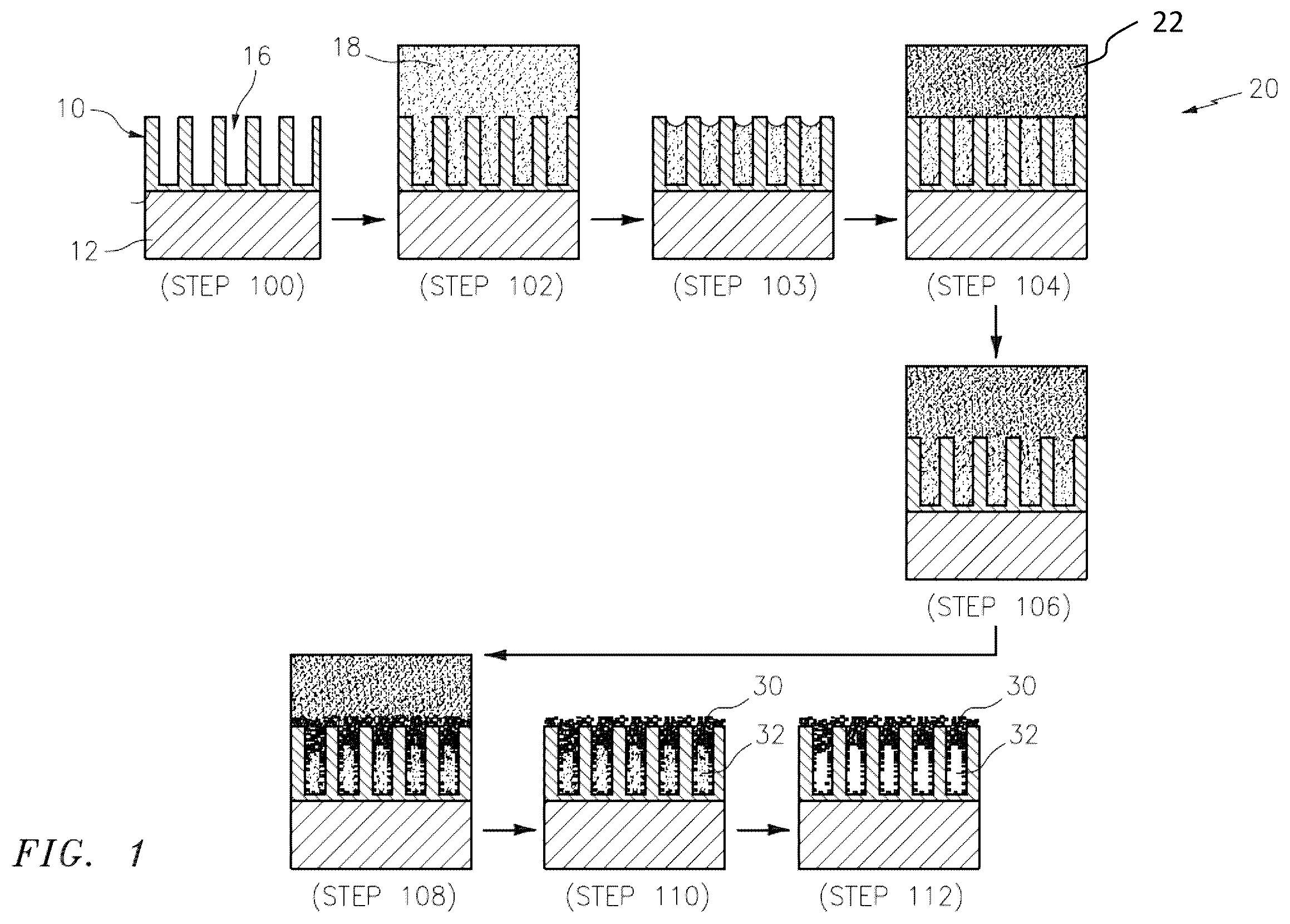 Patent US12134829 Figure 1 – Sealing process for an anodized aluminum-alloy surface