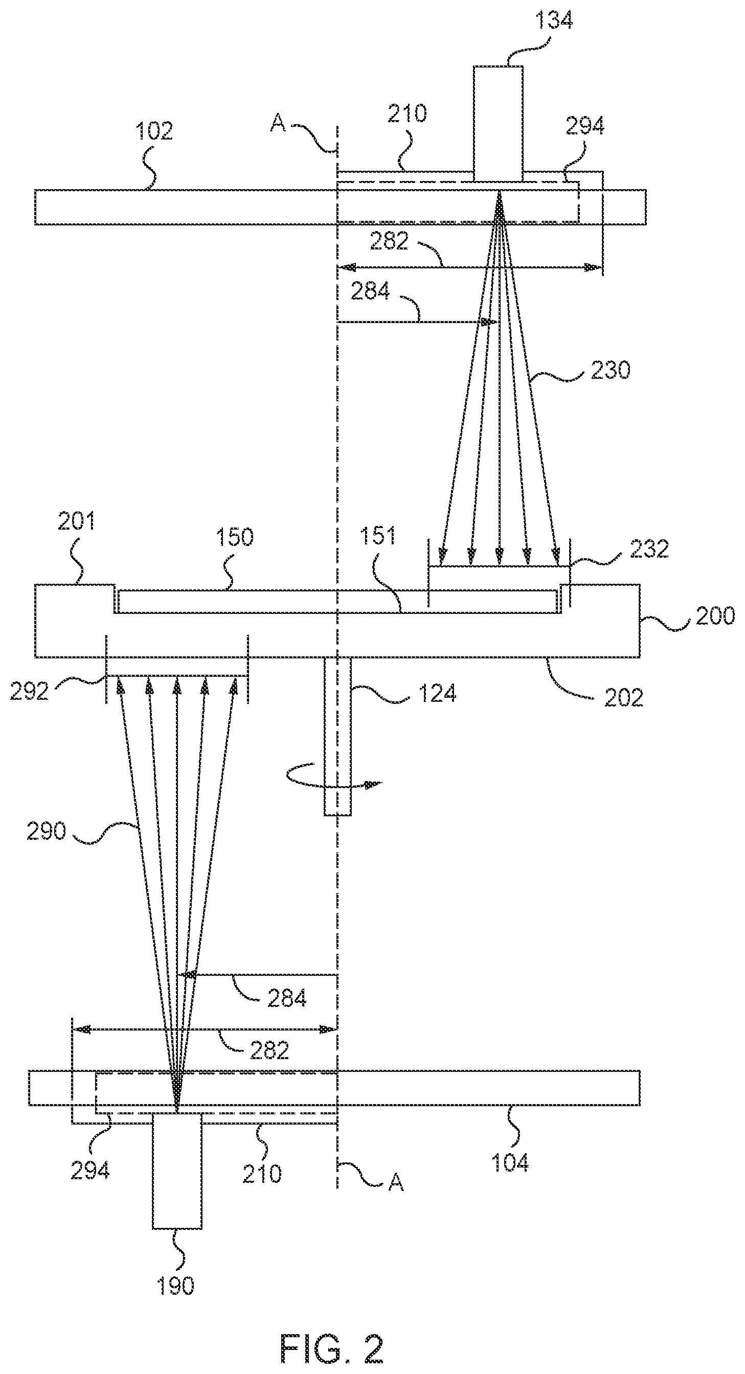 Patent US12134835 Figure 2 – Quartz susceptor for accurate non-contact temperature measurement