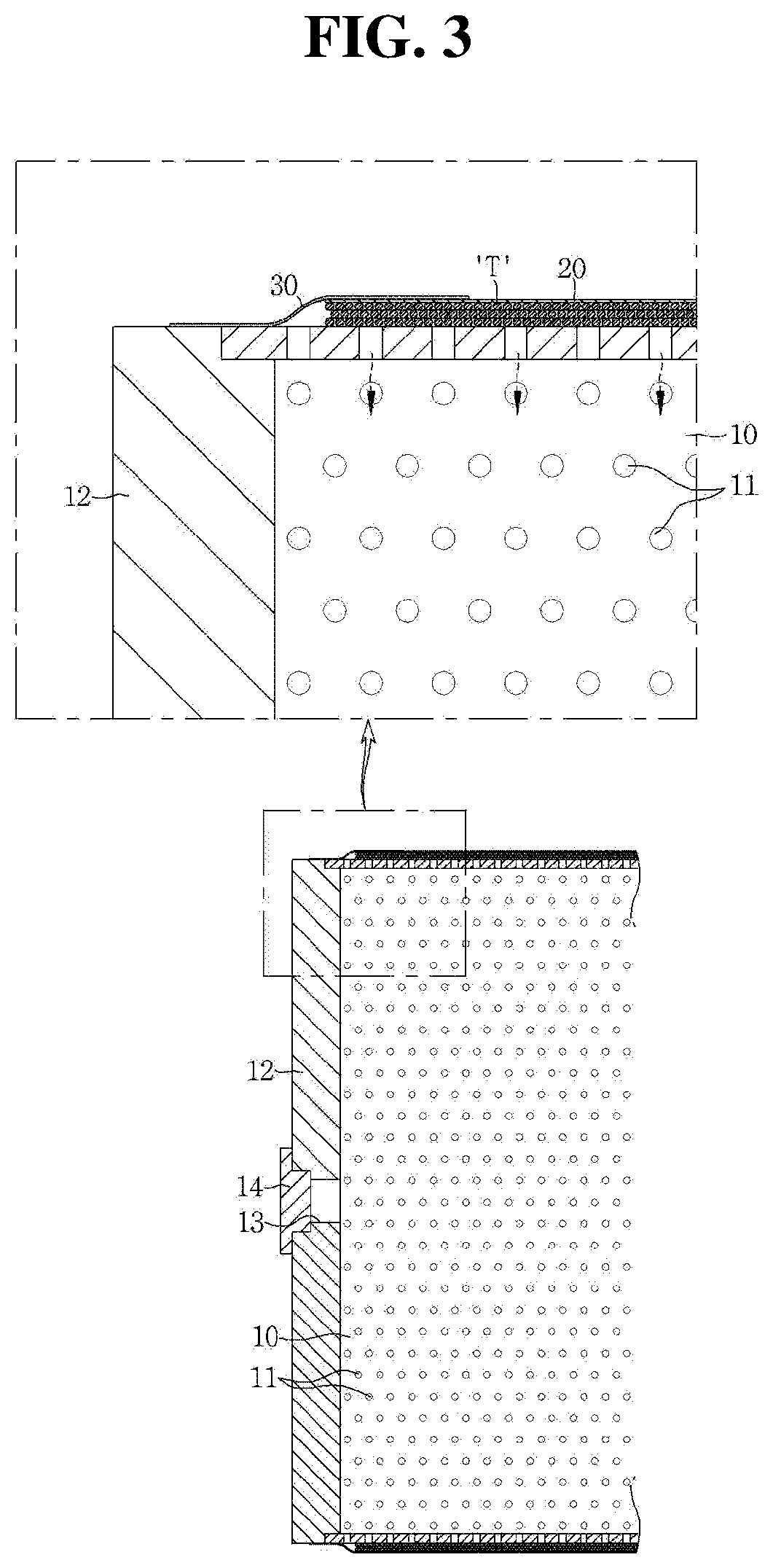 Patent US12134848 Figure 3 – Anhydrous fiber-dyeing apparatus and method using vacuum transfer, and fiber manufactured by dyeing method