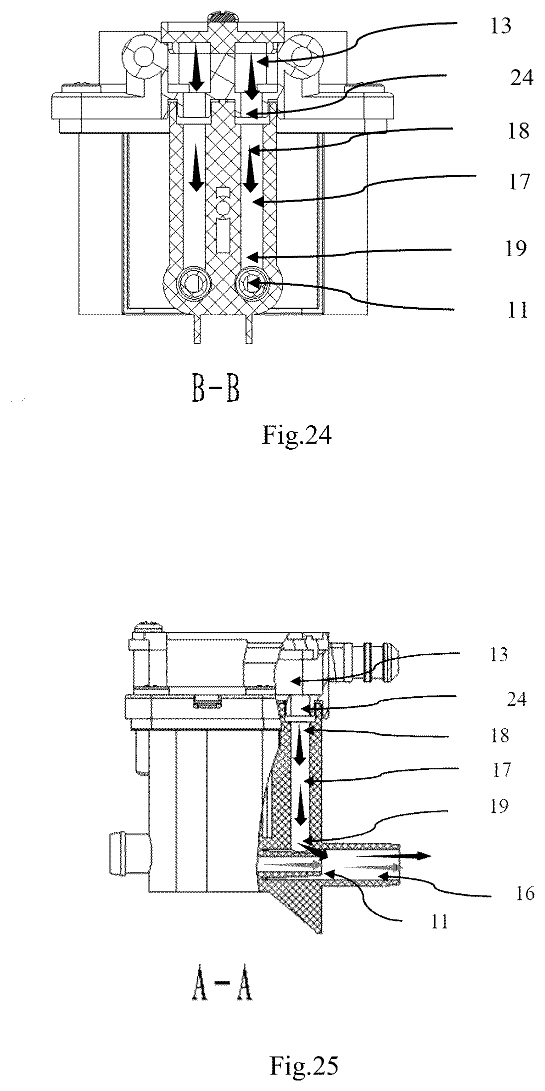 Patent US12134852 Figure 12 – Liquid feeding pump, dispensing system and washing device