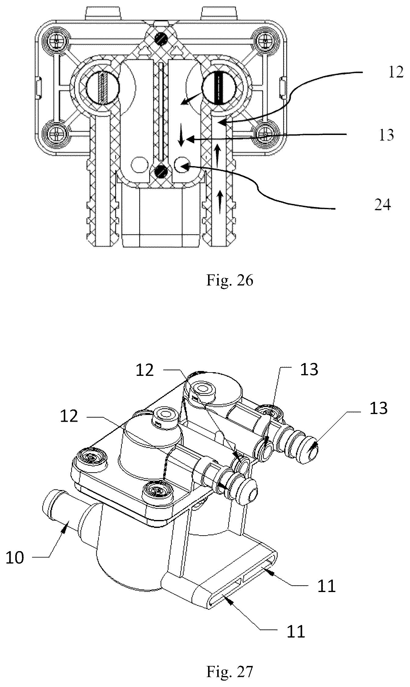 Patent US12134852 Figure 13 – Liquid feeding pump, dispensing system and washing device