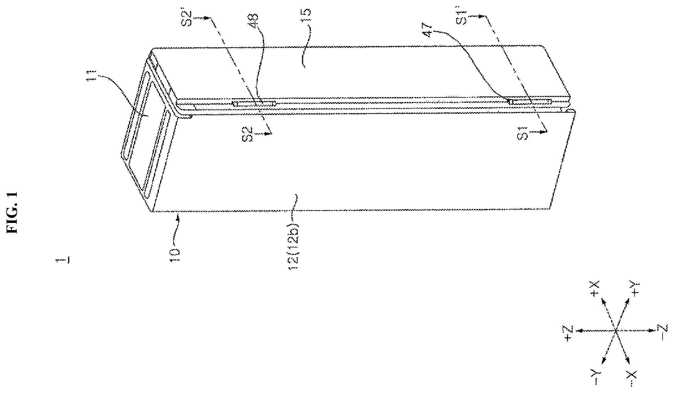 Patent US12134853 Figure 1 – Clothes treatment apparatus
