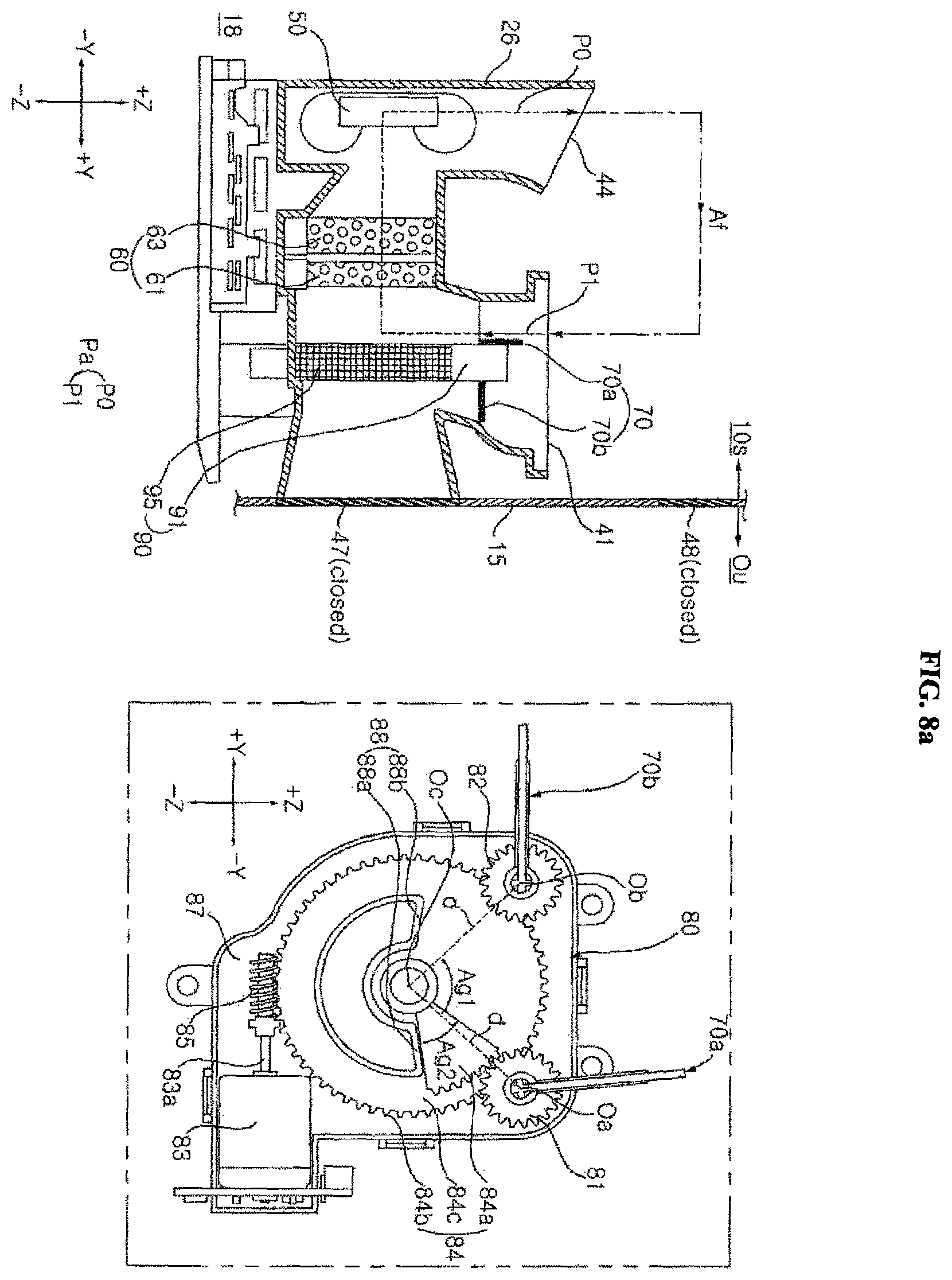 Patent US12134853 Figure 9 – Clothes treatment apparatus