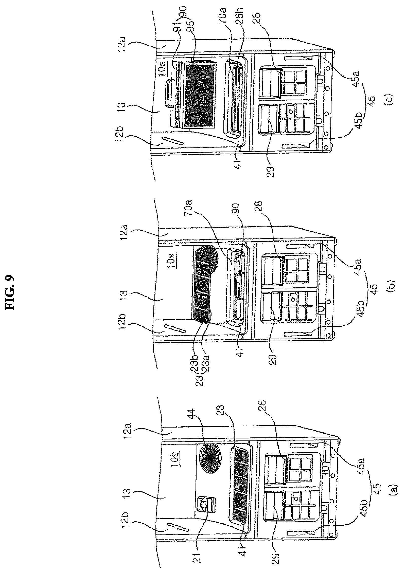 Patent US12134853 Figure 12 – Clothes treatment apparatus