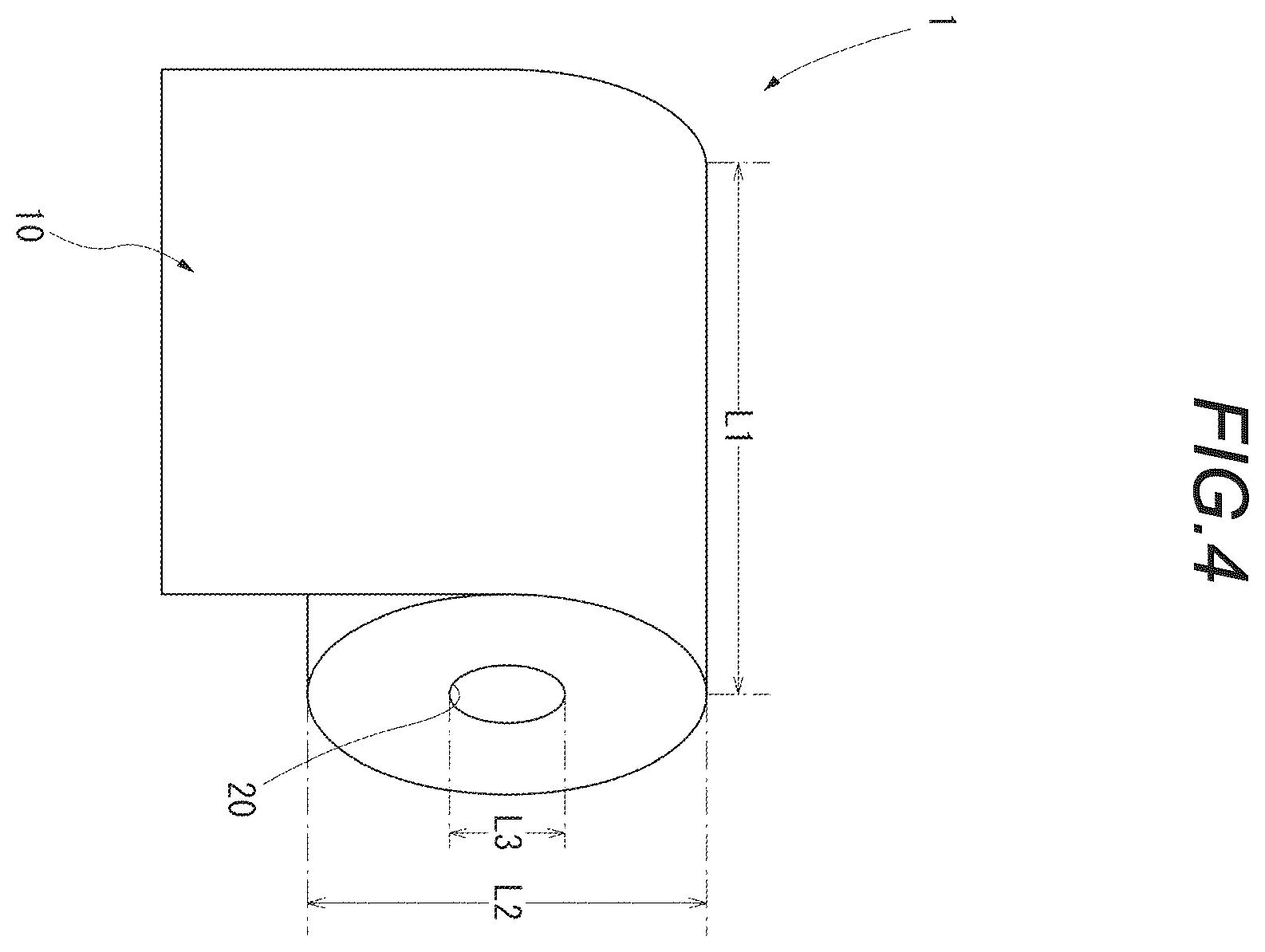 Patent US12134862 Figure 4 – Toilet paper and method for producing toilet paper