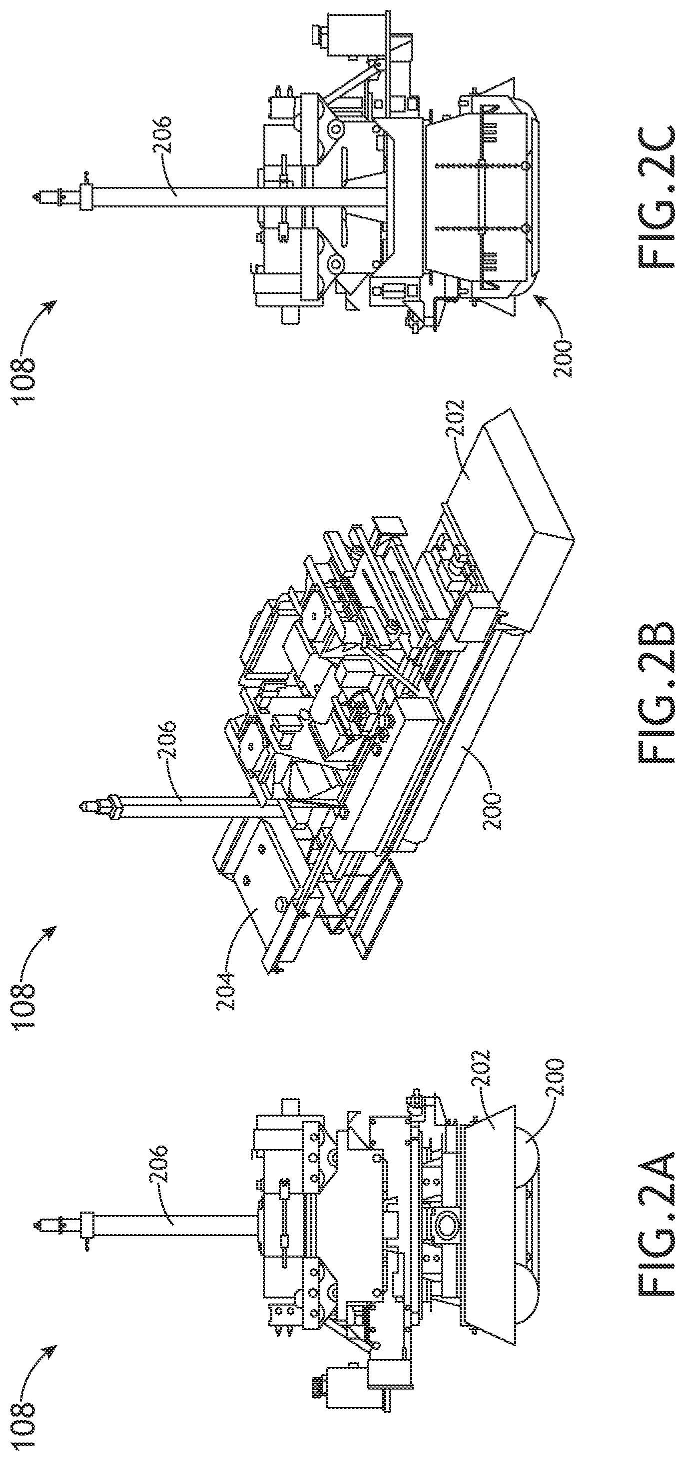 Patent US12134866 Figure 2 – Three-dimensional bridge deck finisher