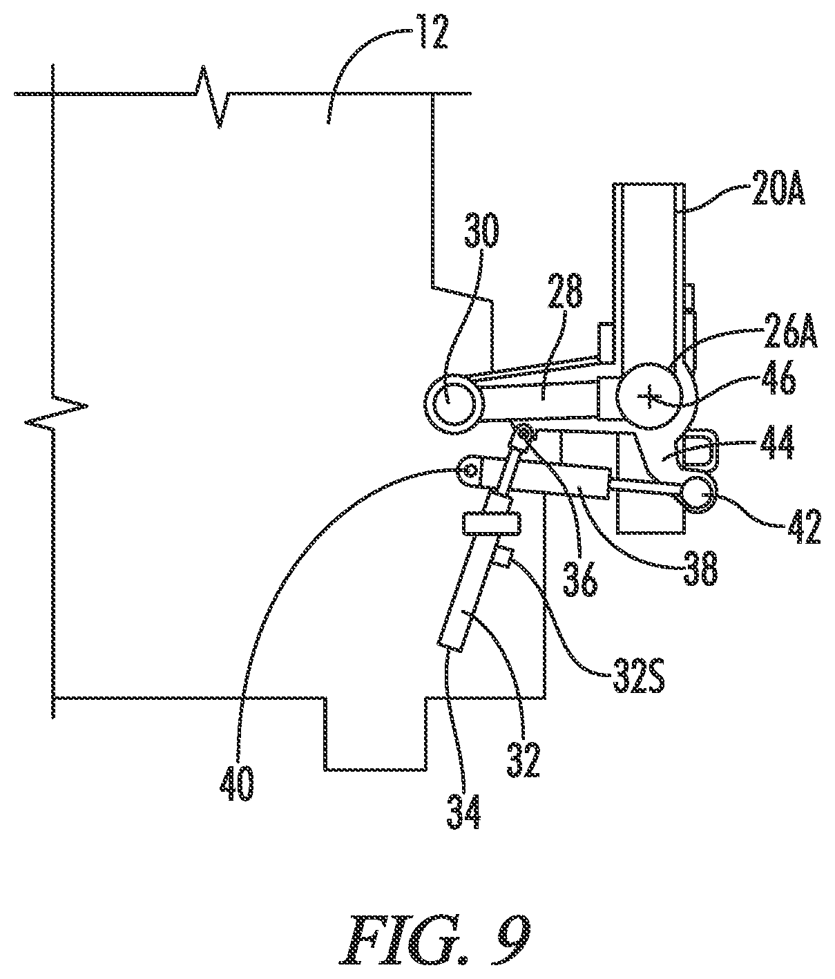 Patent US12134867 Figure 8 – Shiftable cabin