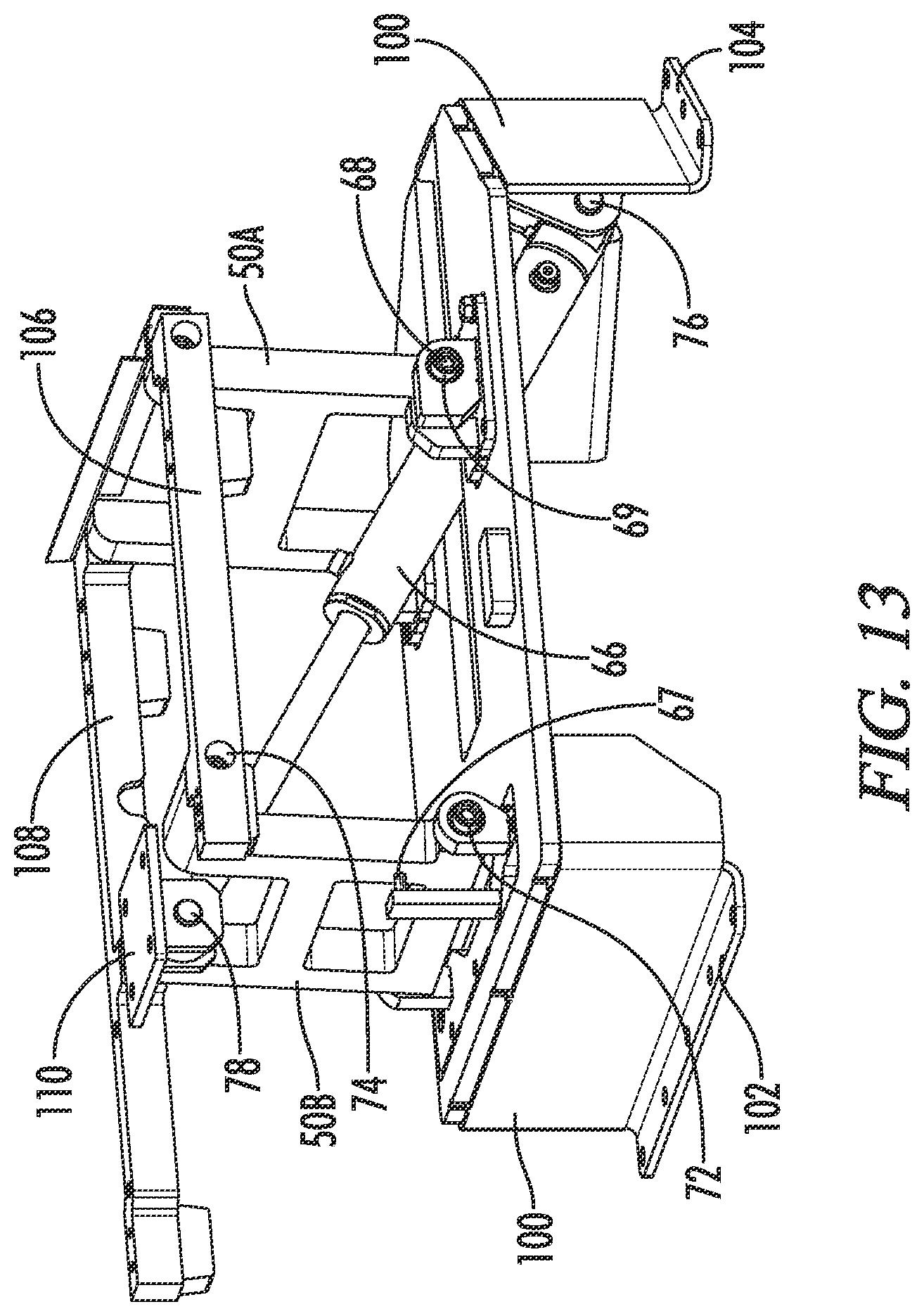 Patent US12134867 Figure 12 – Shiftable cabin