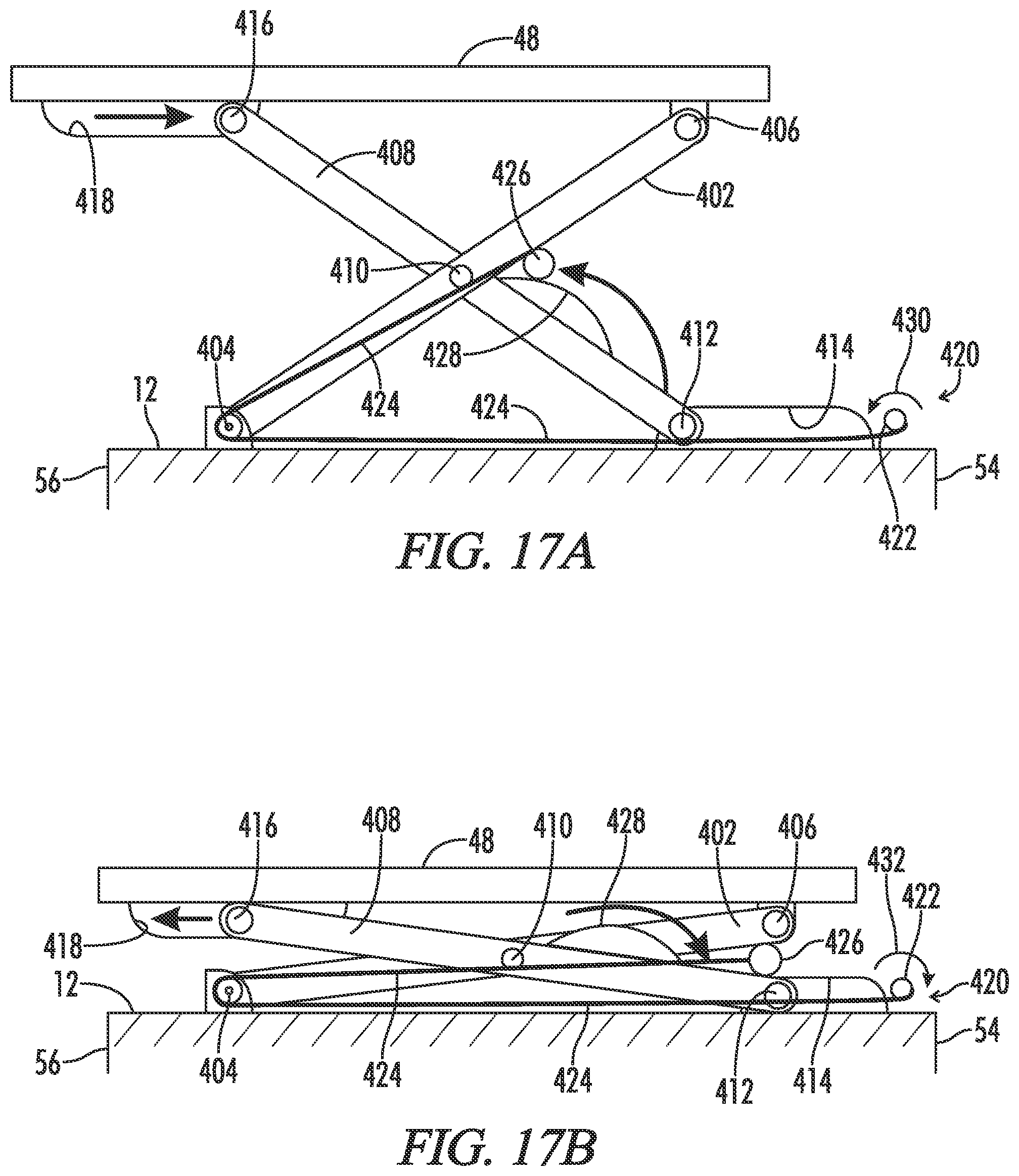 Patent US12134867 Figure 16 – Shiftable cabin