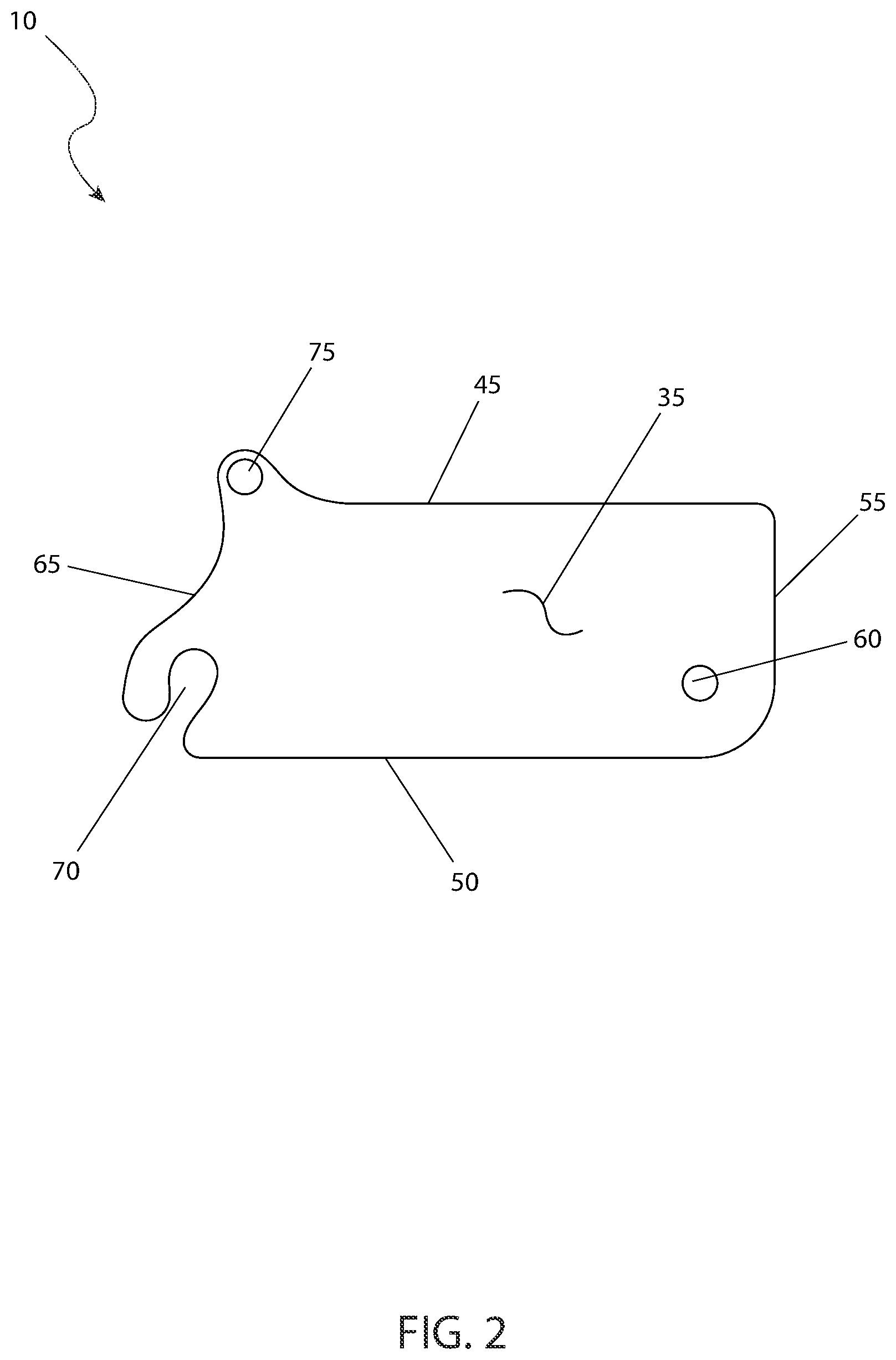 Patent US12134869 Figure 2 – Adaptable and removable winch mount