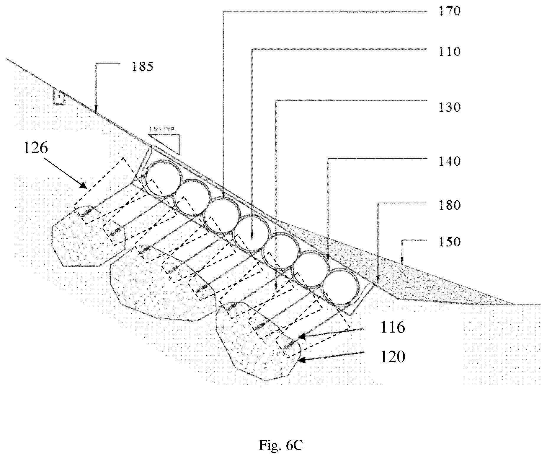 Patent US12134871 Figure 9 – Erosion control apparatus